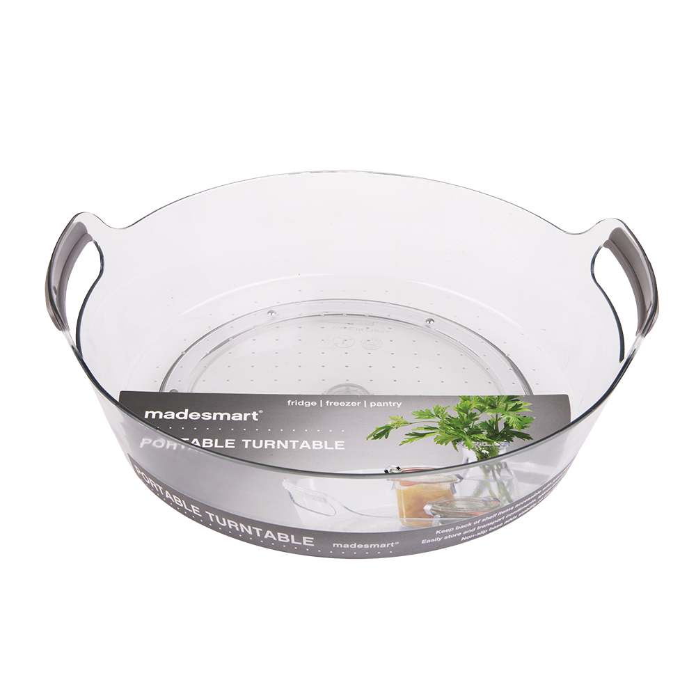 Madesmart Deep Portable Turntable 29.2cm - Grey