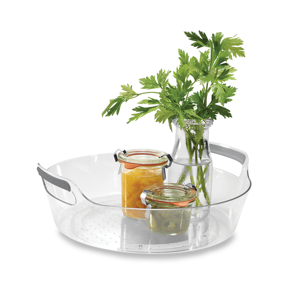 Madesmart Deep Portable Turntable 29.2cm - Grey