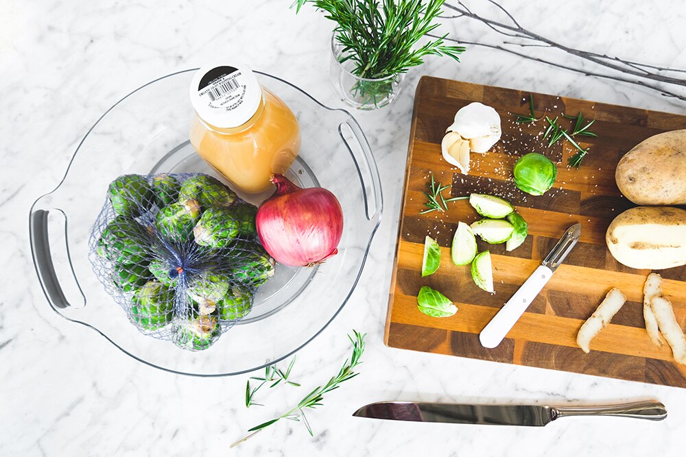 Madesmart Deep Portable Turntable 29.2cm - Grey