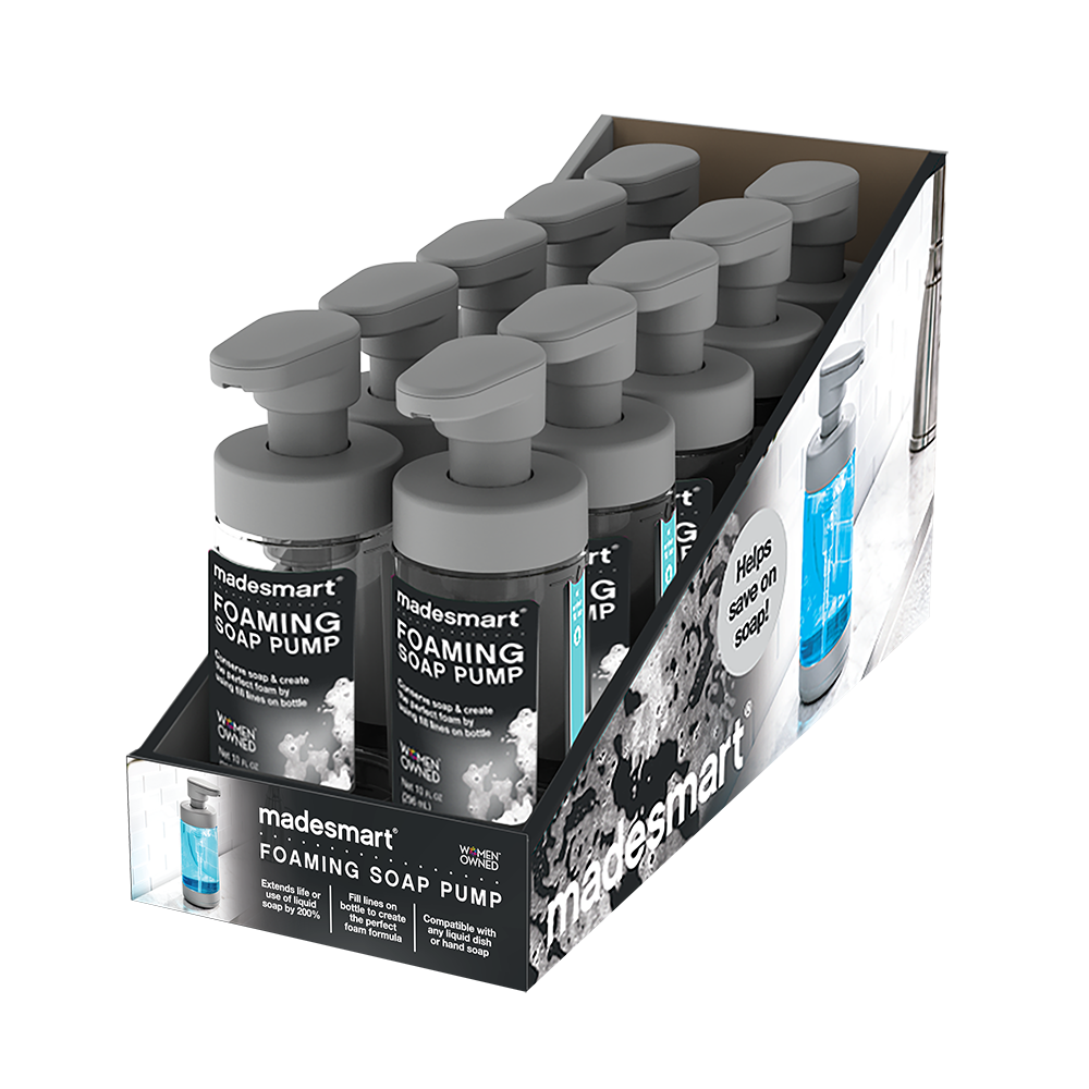 Madesmart Foaming Soap Pump - Grey