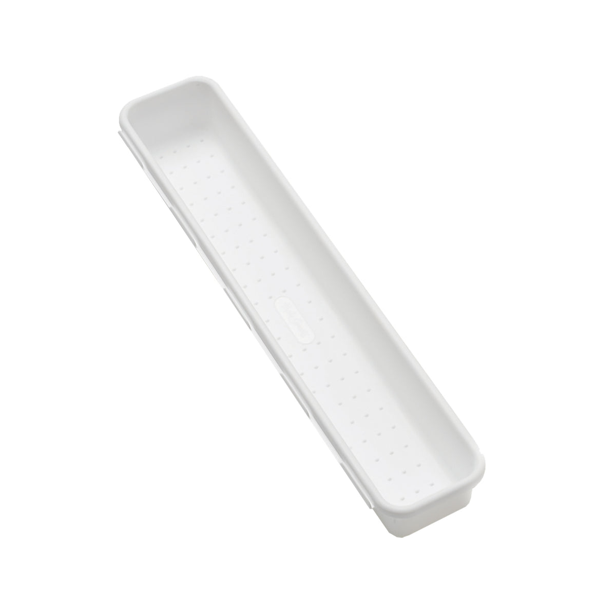 Madesmart Large Narrow Interlocking Bin 39.4 x 8.1 x 4.9cm - White