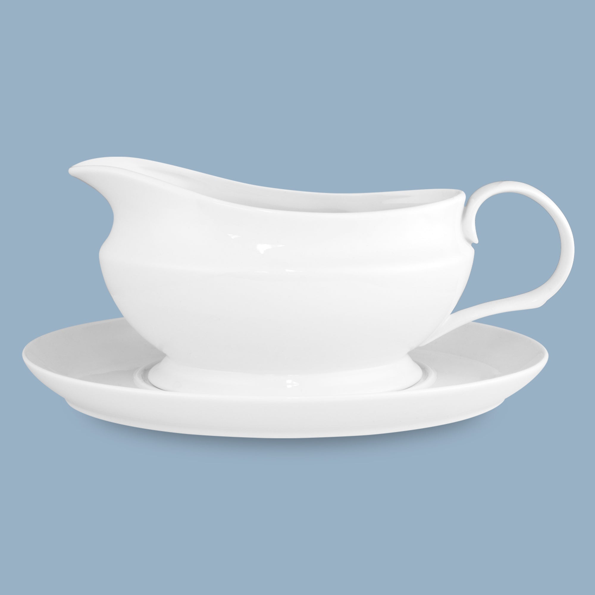 Wilkie Brothers Gravy Boat with Saucer, 550ml