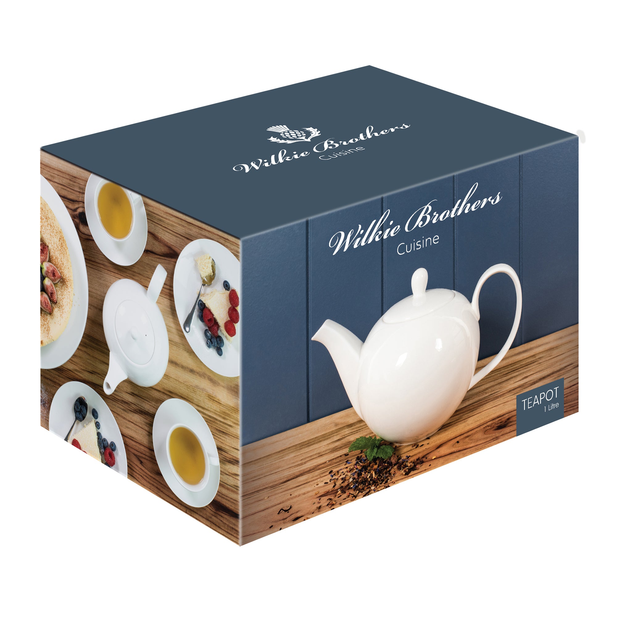 Wilkie Brothers Teapot, 1 Litre