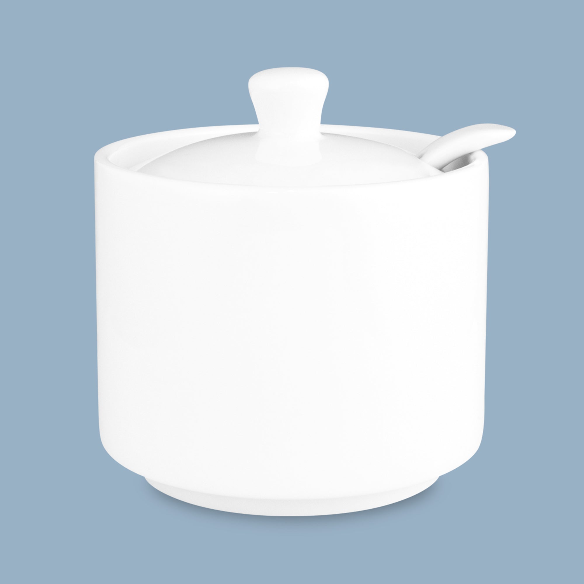 Wilkie Brothers Straight Sugar Bowl with Spoon, 240ml