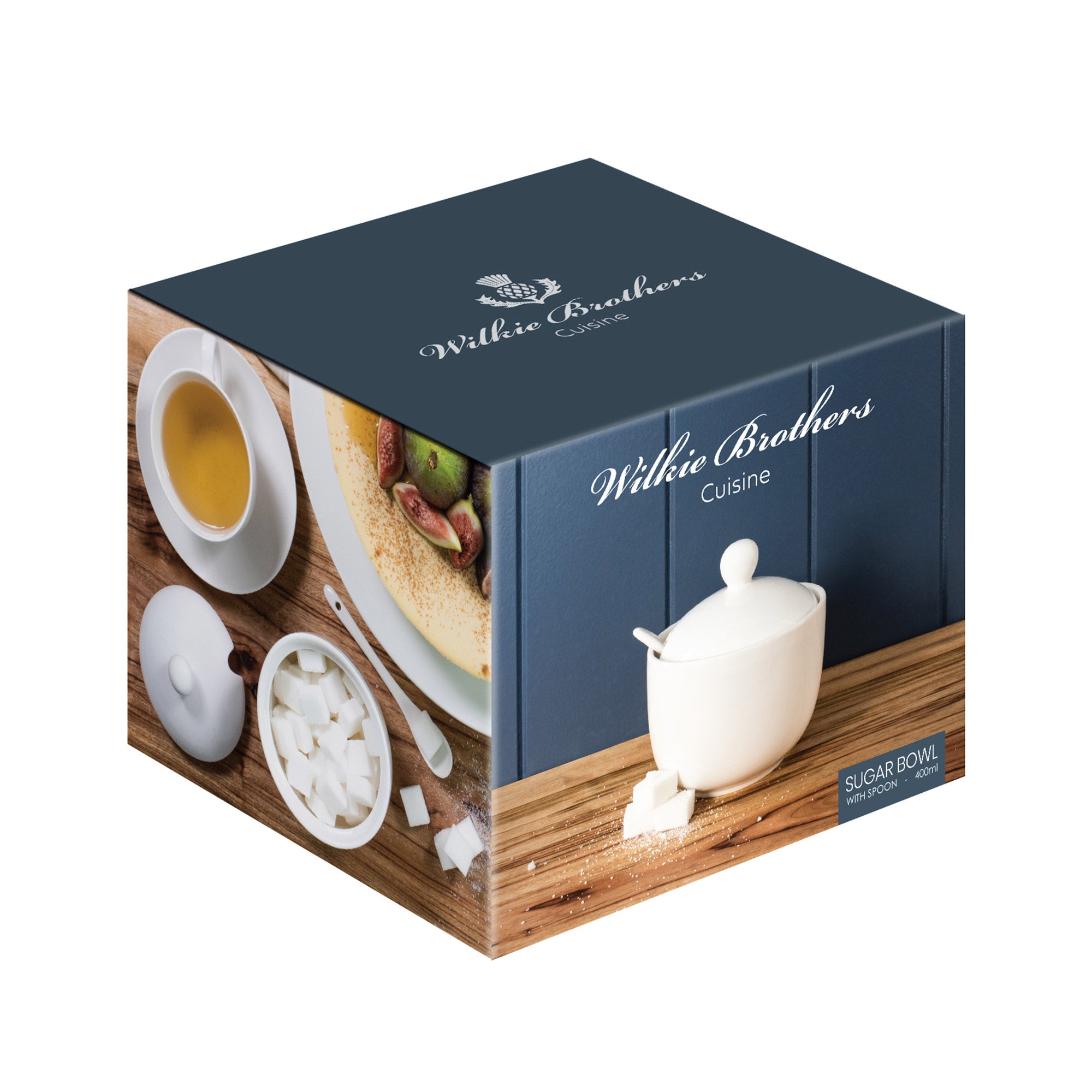 Wilkie Brothers Jumbo Sugar Bowl with Spoon, 400ml