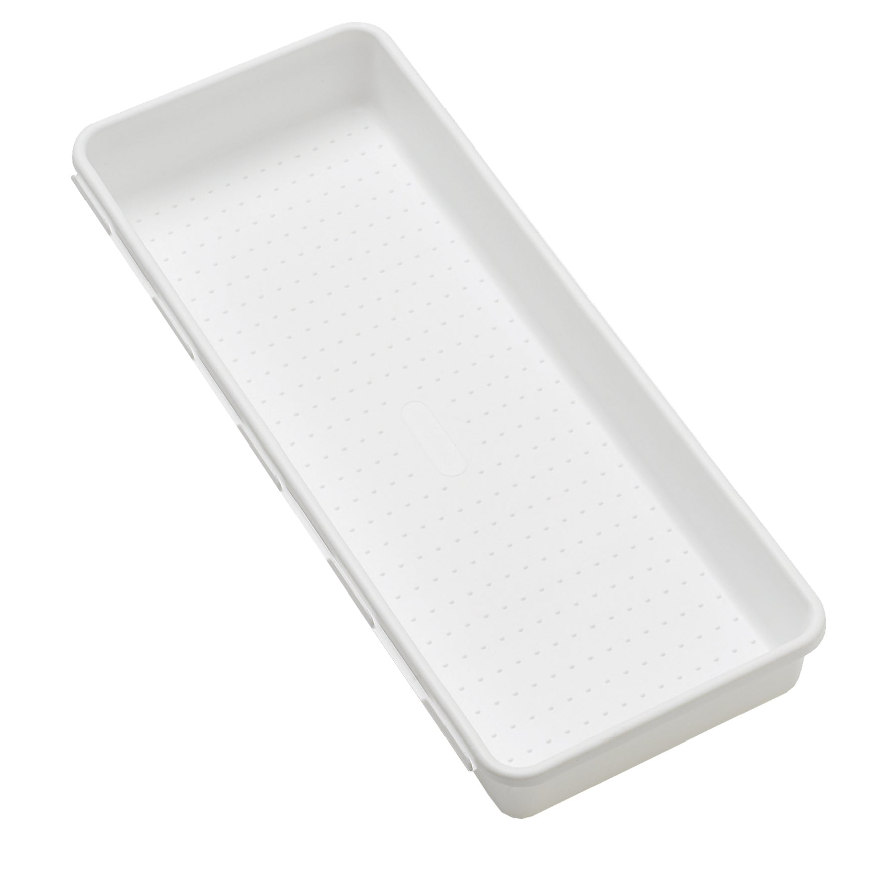 Madesmart Large Wide Interlocking Bin 39.4 x 15.9 x 4.9cm - White