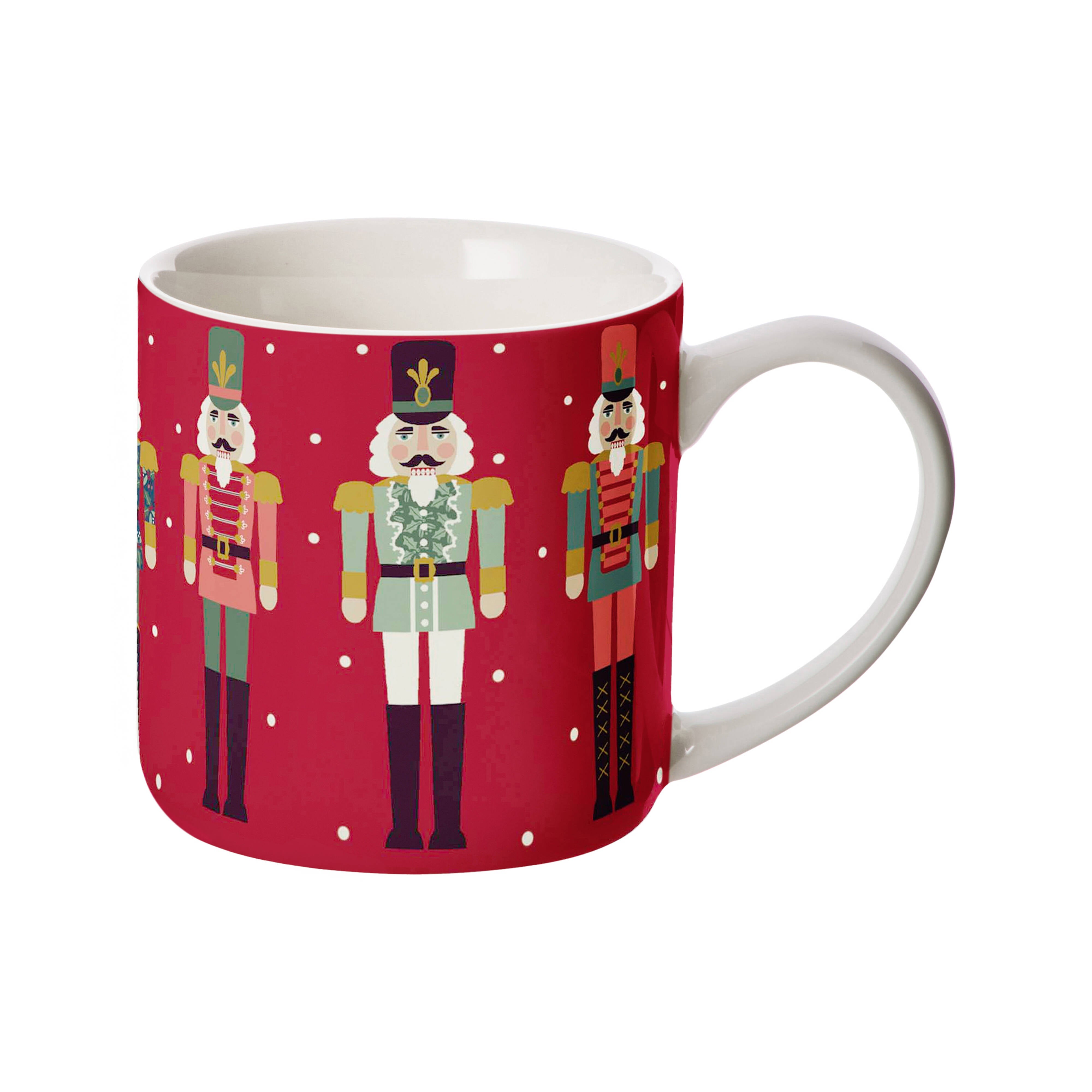 Ulster Weavers Nutcracker New Bone China Mug Red