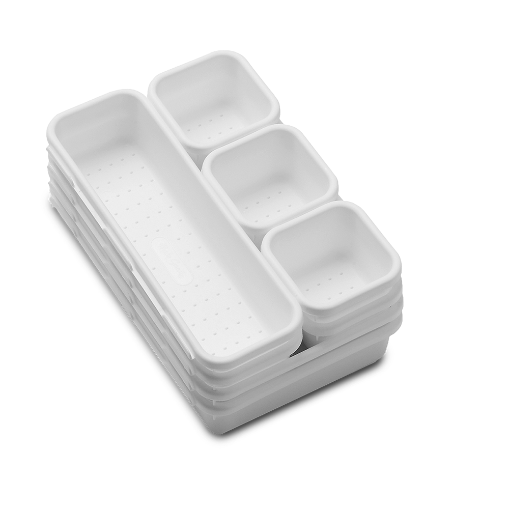 Madesmart 8 Pce Small Bin Multi-Pack - White