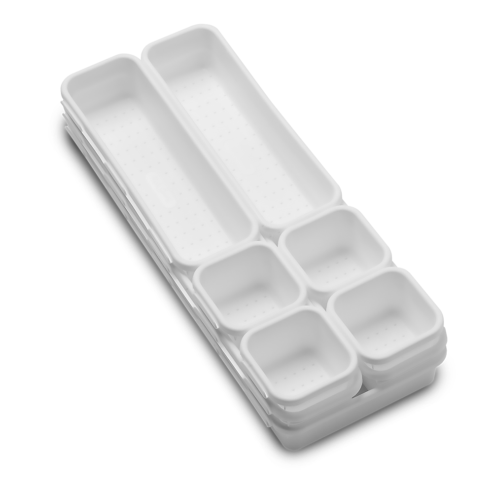 Madesmart 9 Pce Large Bin Multi-Pack - White