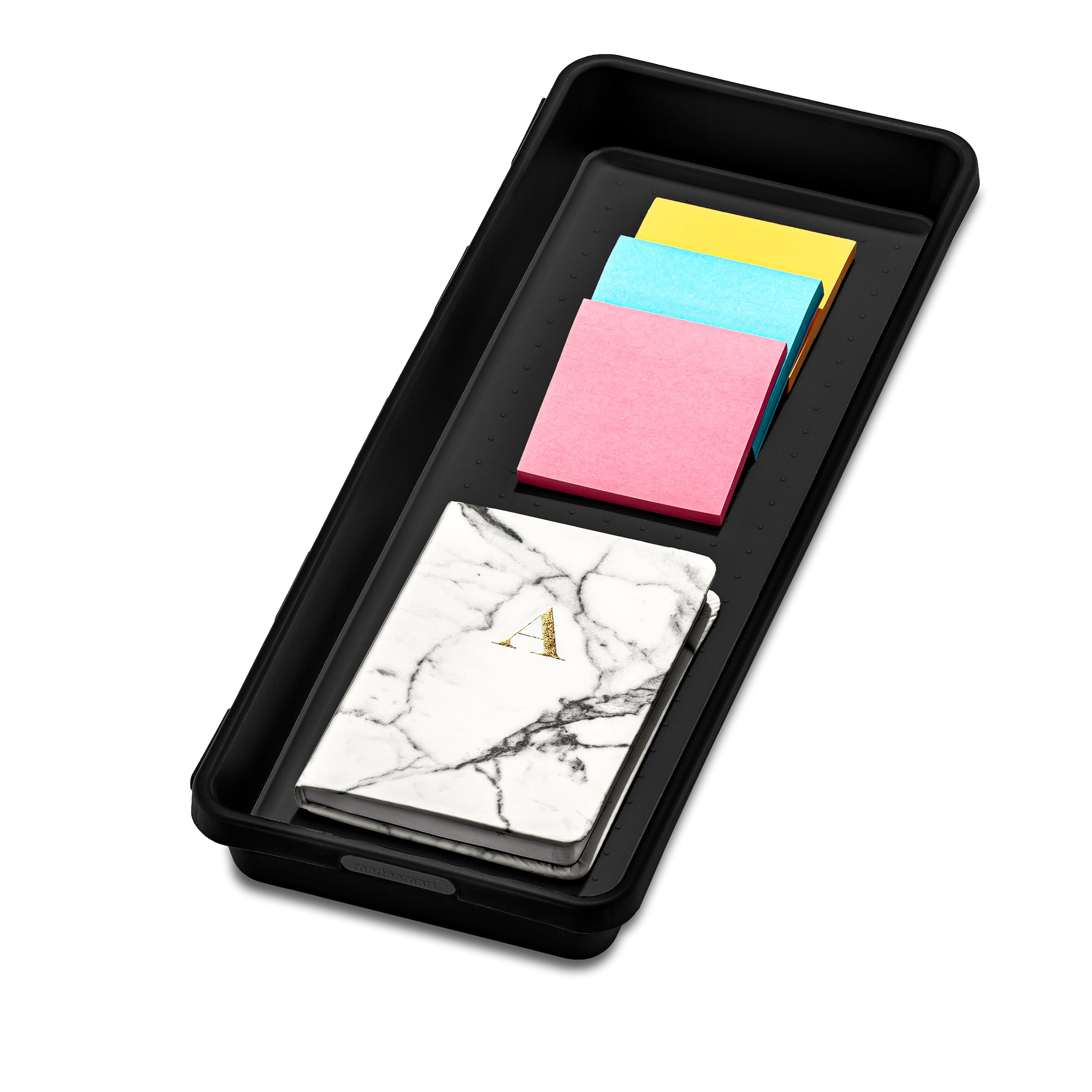 Madesmart Extra Large Wide Interlocking Bin (Sz) - Carbon