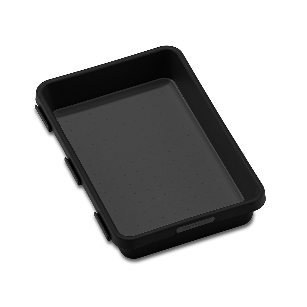 Madesmart 5 Pce Classic Large Interlocking Bin Pack - Carbon