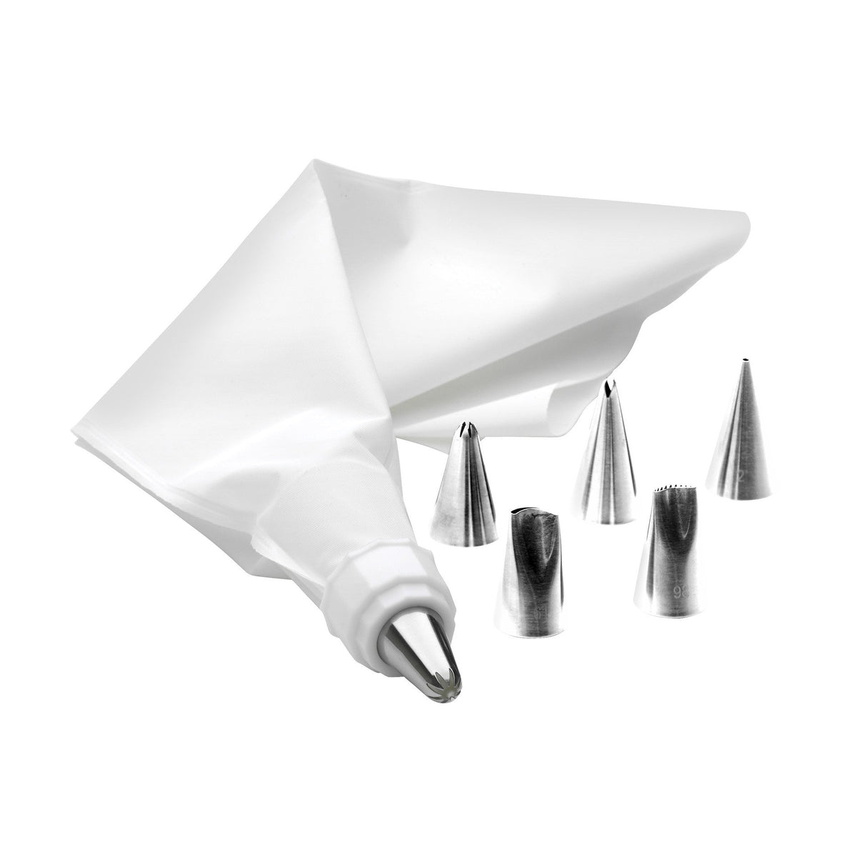 Pyrex Platinum 7 Piece Cake Decorating Pack Set