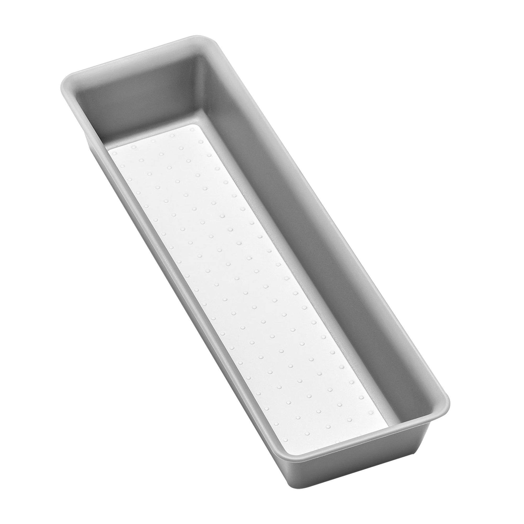 Madesmart Narrow Storage Bin 32.5 x 9.7 x 5.1cm - Soft Grey