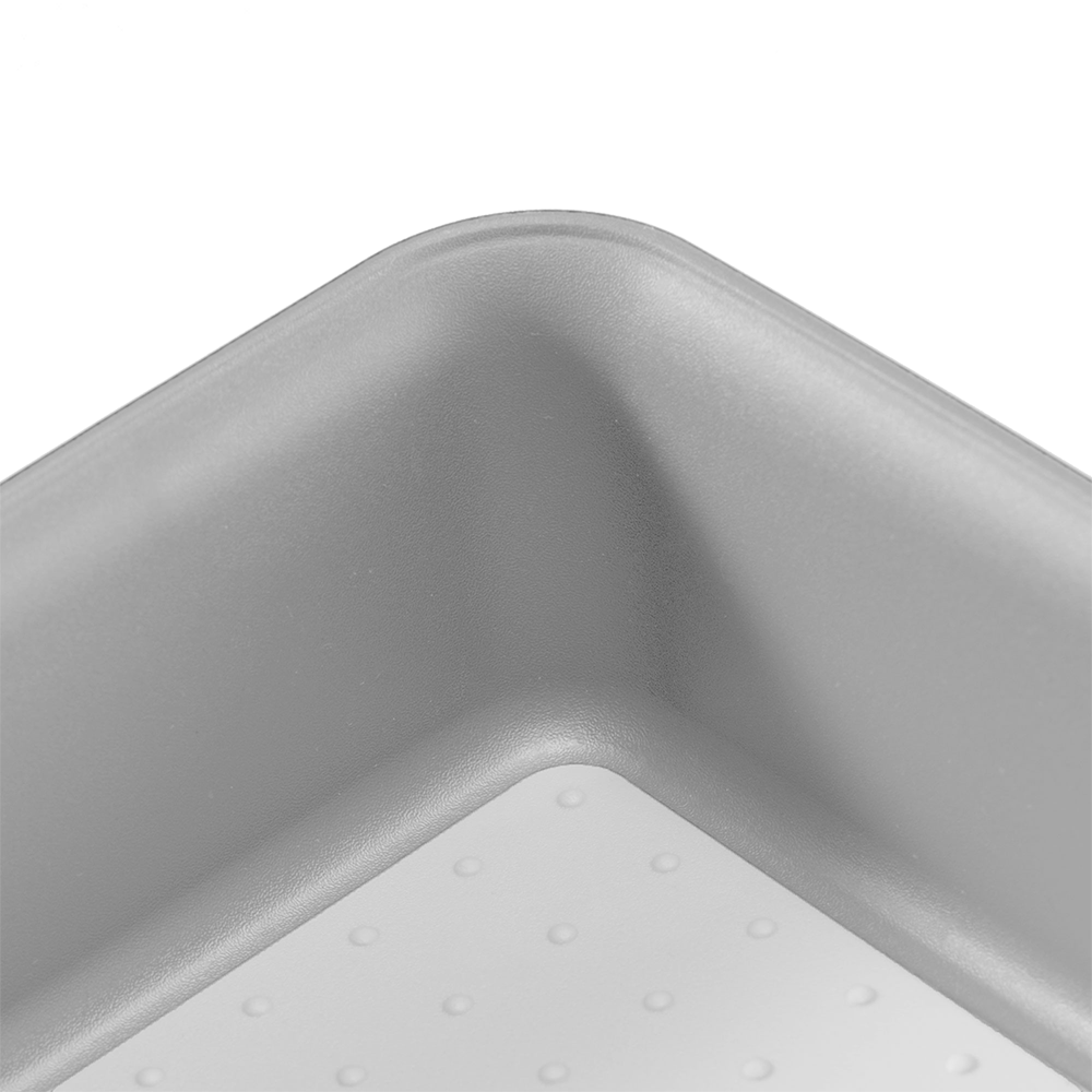 Madesmart Narrow Storage Bin 32.5 x 9.7 x 5.1cm - Soft Grey