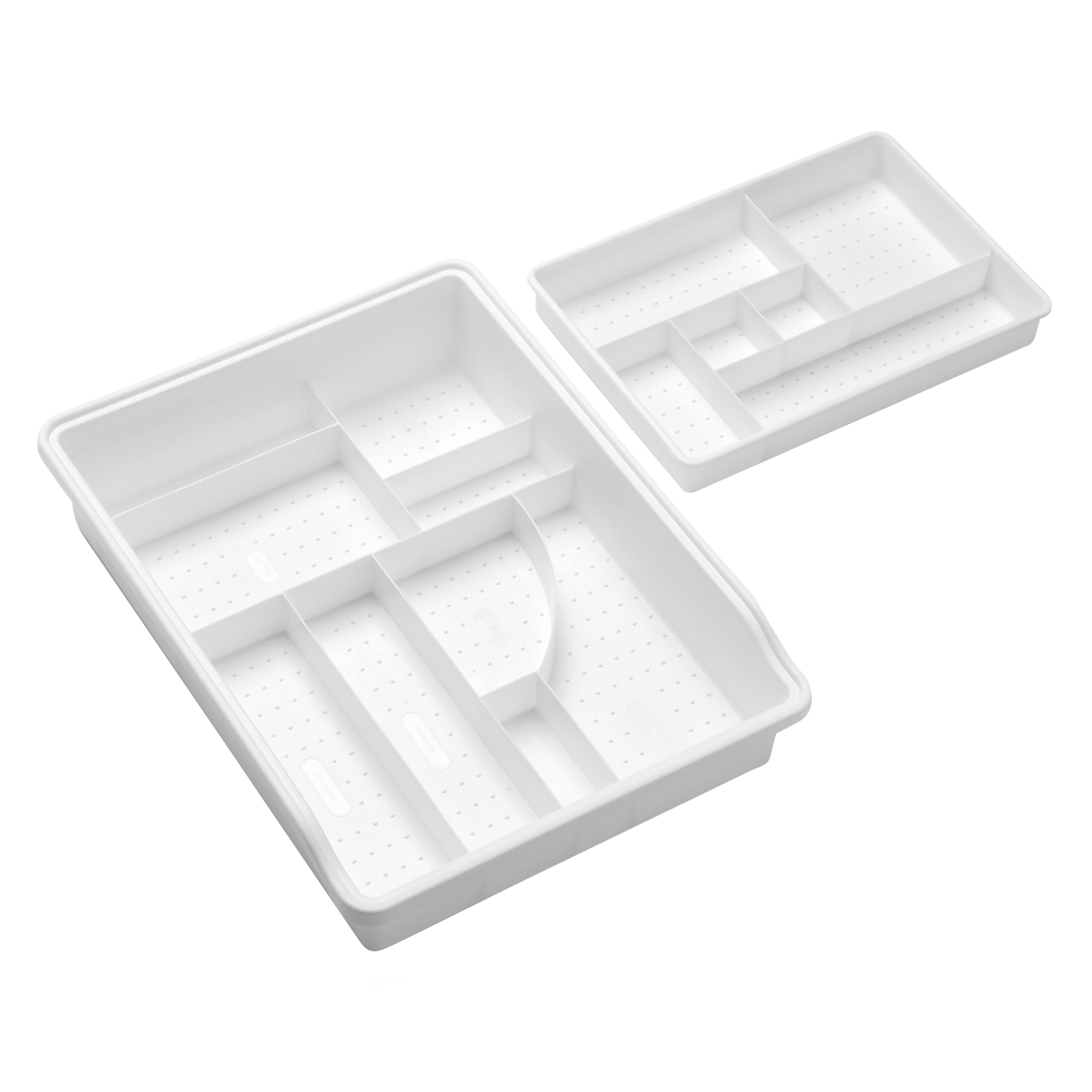 Madesmart The Original Basic Junk Drawer Organiser 38.4 x 29.2 x 7.6cm  - White
