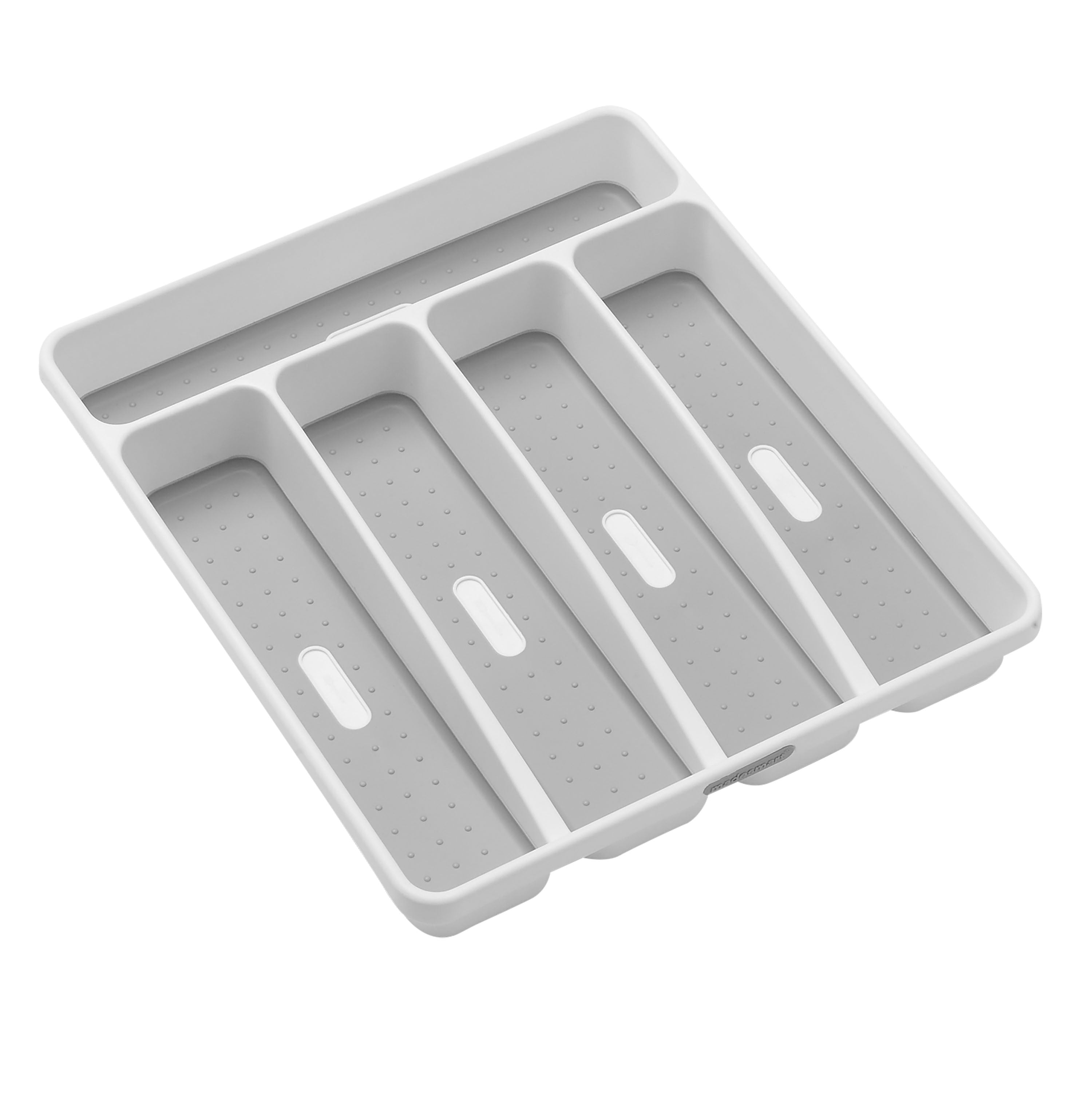 Madesmart 5 Compartment Cutlery Tray 32.7 x 28.9 x 4.8cm - White