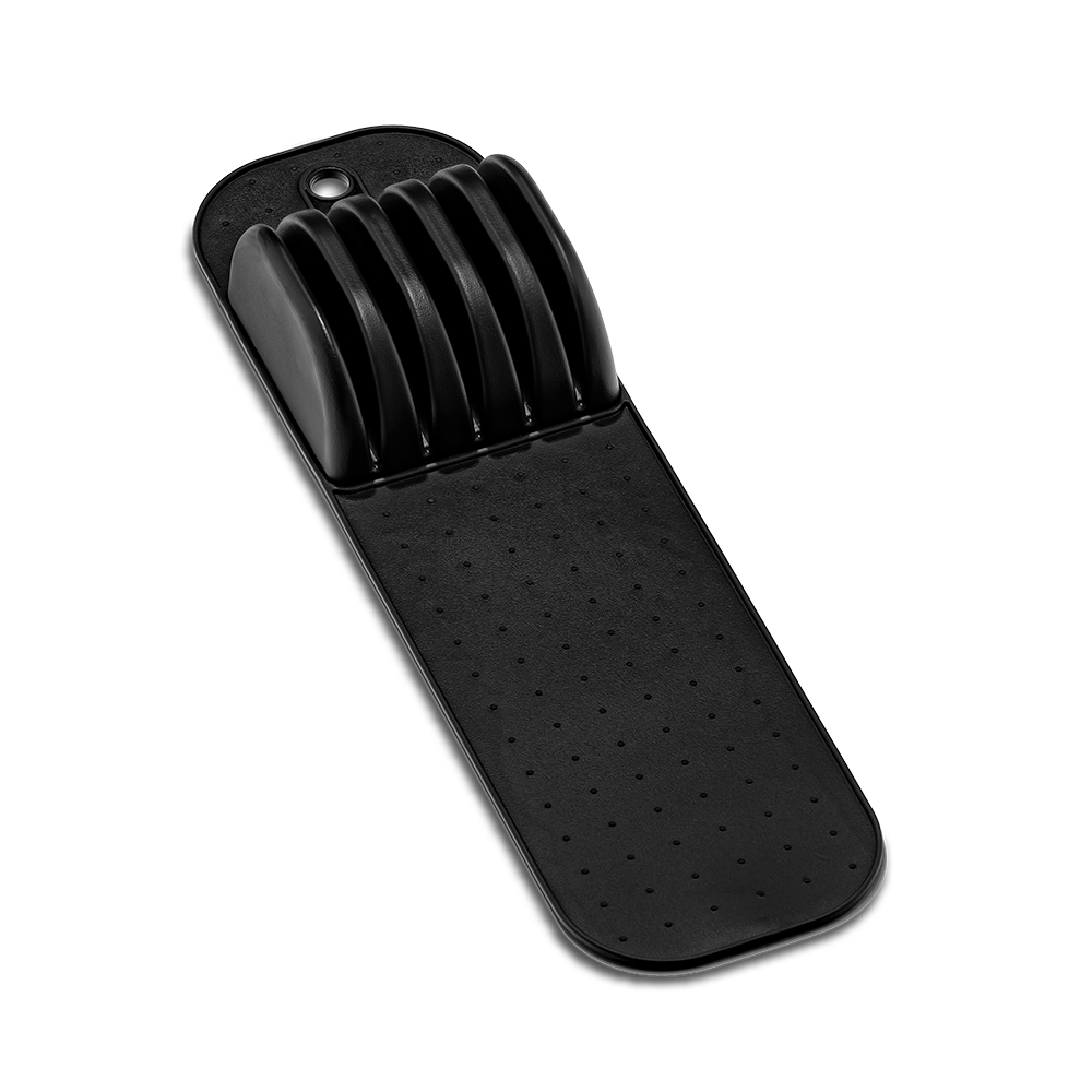 Madesmart Small In-Drawer Knife Mat 38.4 x 10.6 x 5.4cm - Carbon