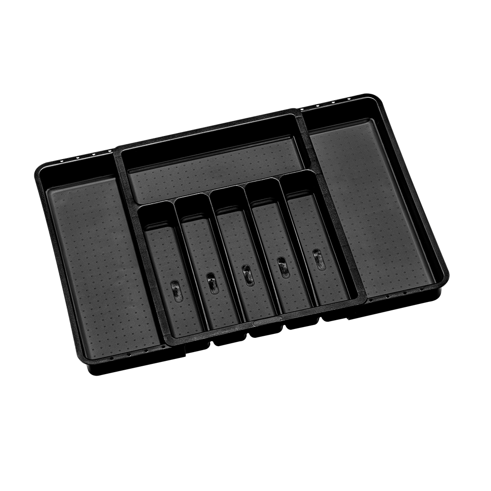 Madesmart Expandable Cutlery Tray 40.6 x 33.7 x 5.1cm - Carbon