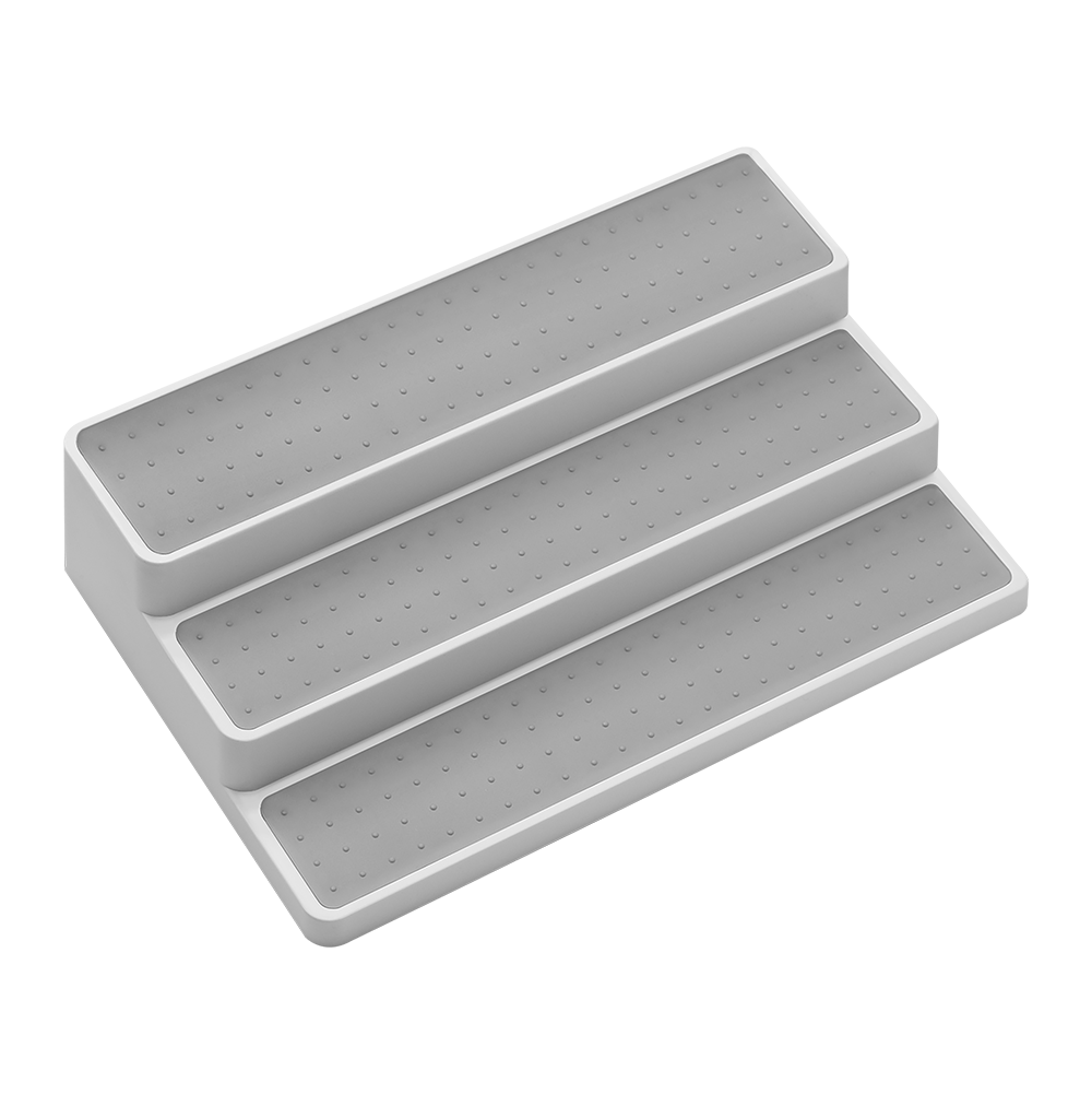 Madesmart 3 Tier Shelf Organiser 37.2 x 24.1 x 8.6cm - White