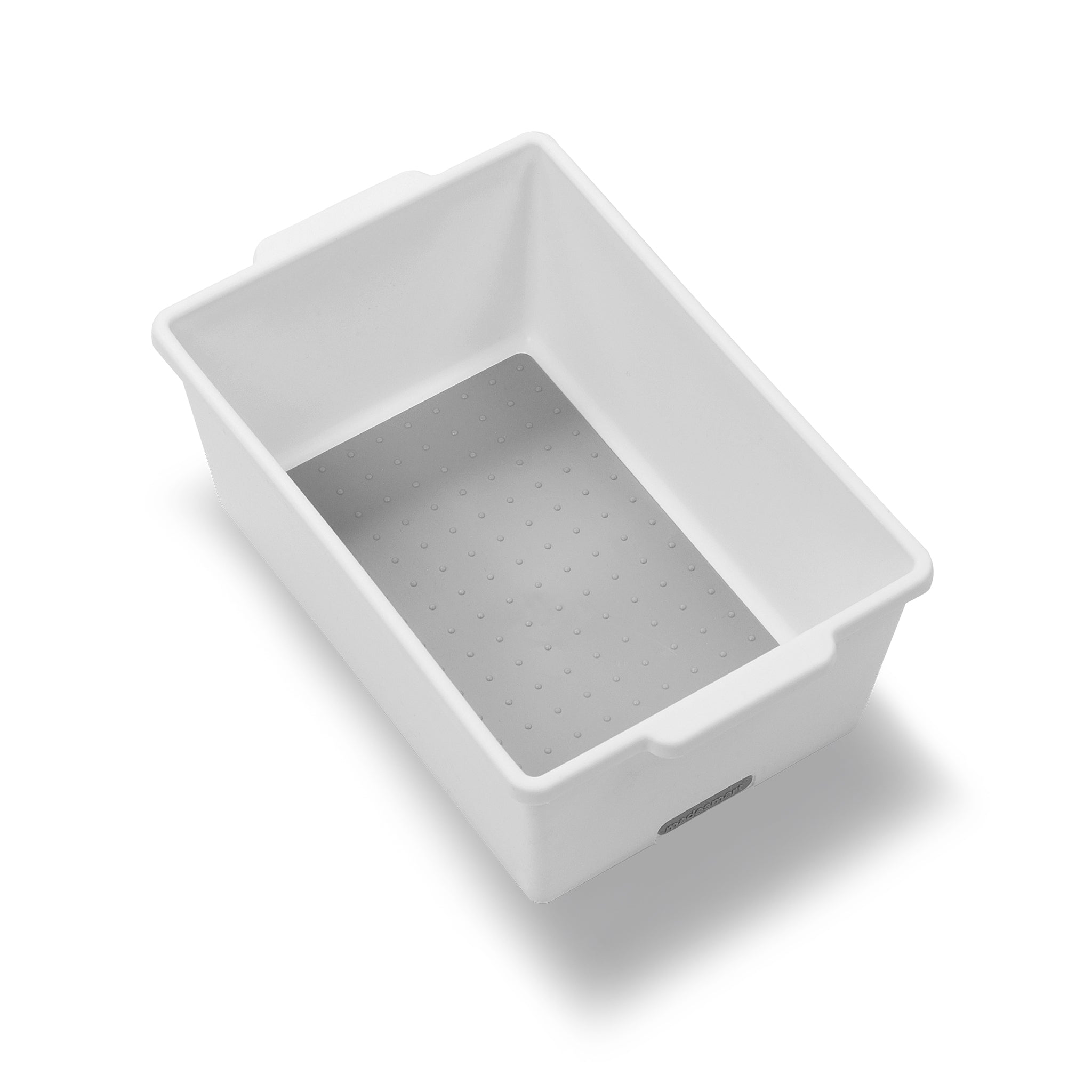 Madesmart Medium Deep Bin 26.7 x 17.1 x 10.2cm - White