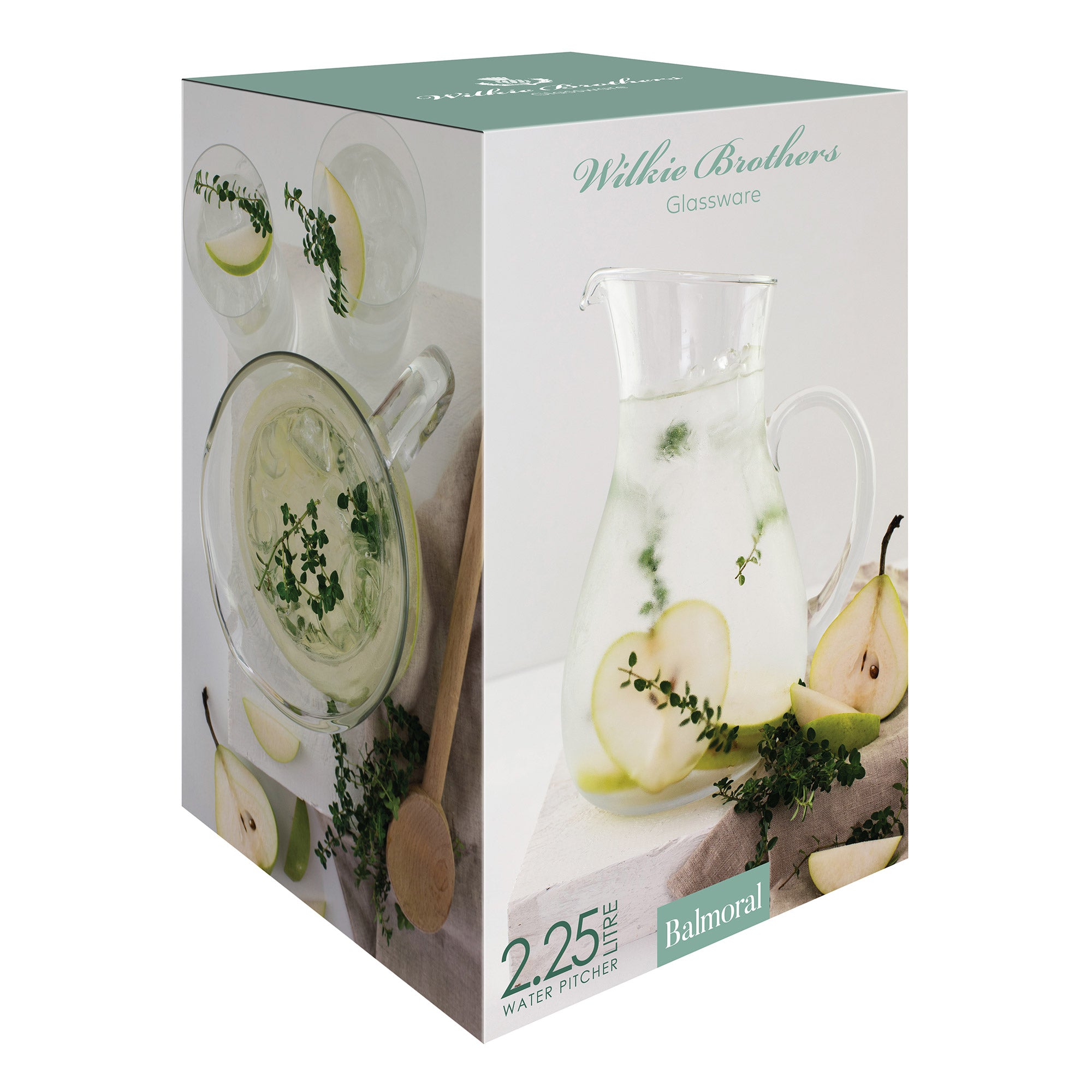 Wilkie Brothers Balmoral Water Pitcher, 2.25 Litre