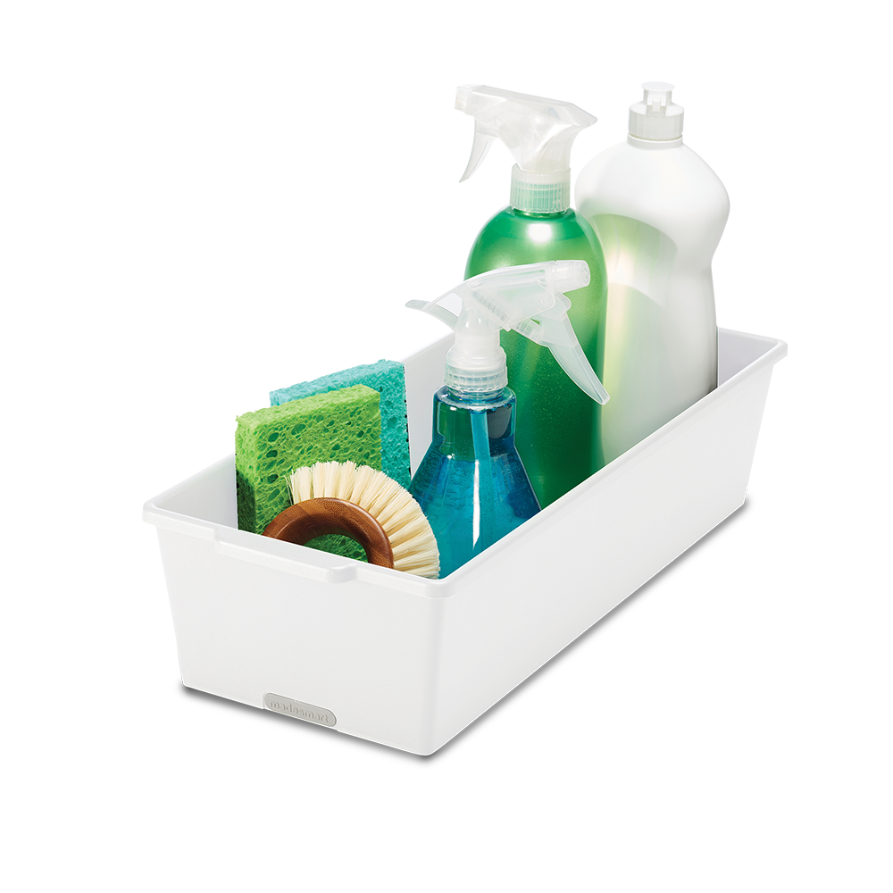 Madesmart Large Deep Bin 41.9 x 17.1 x 10.2cm - White