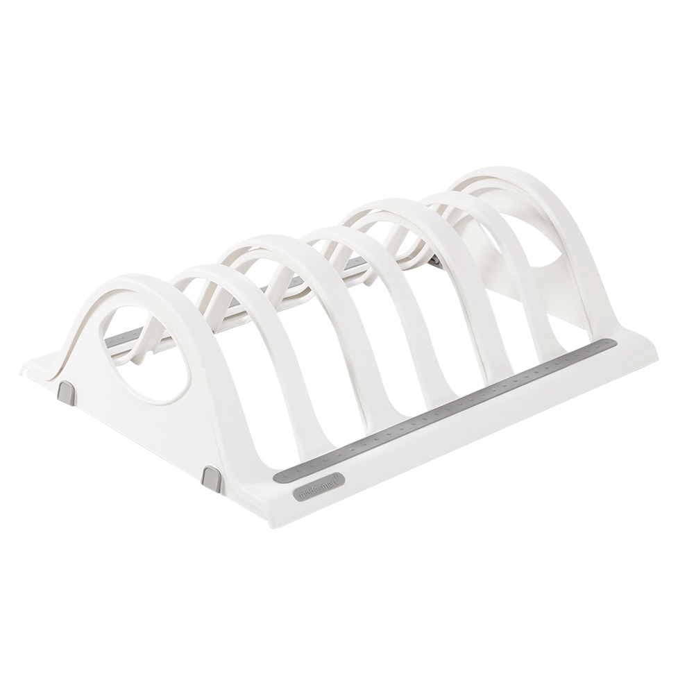 Madesmart Expandable Bakeware Organiser 39.1 to 63 x 28.5 x 11.4cm - White