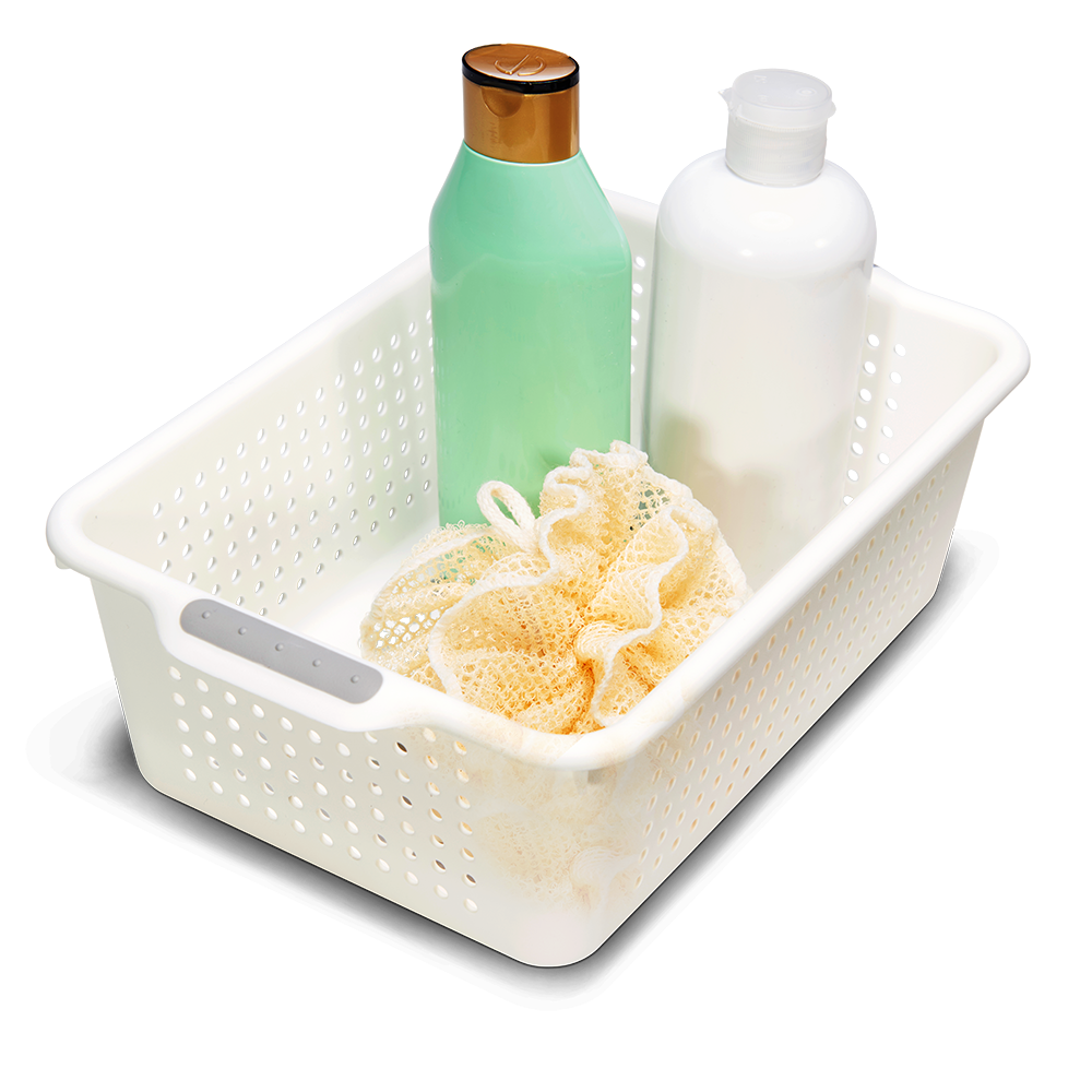 Madesmart Small Basket 30.7 x 20.6 x 10.2cm - White