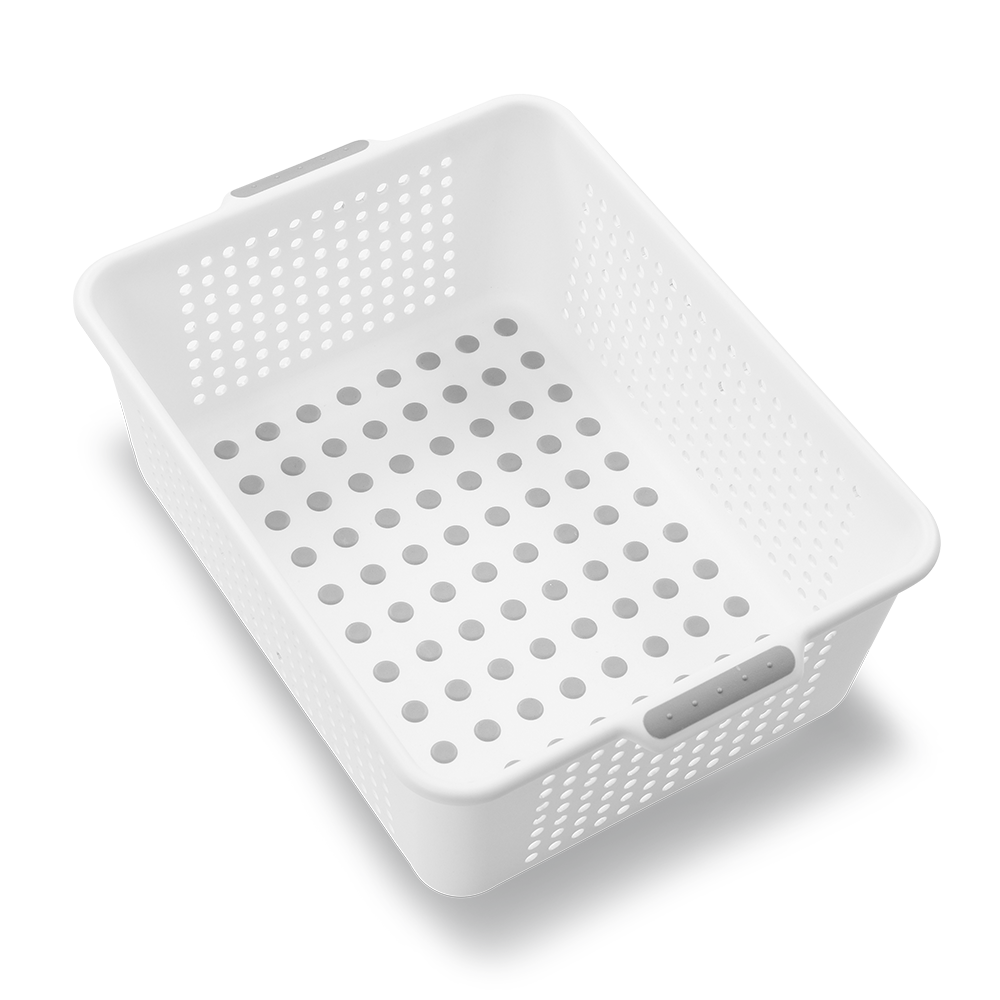 Madesmart Medium Basket 37.6 x 27.4 x 13cm - White