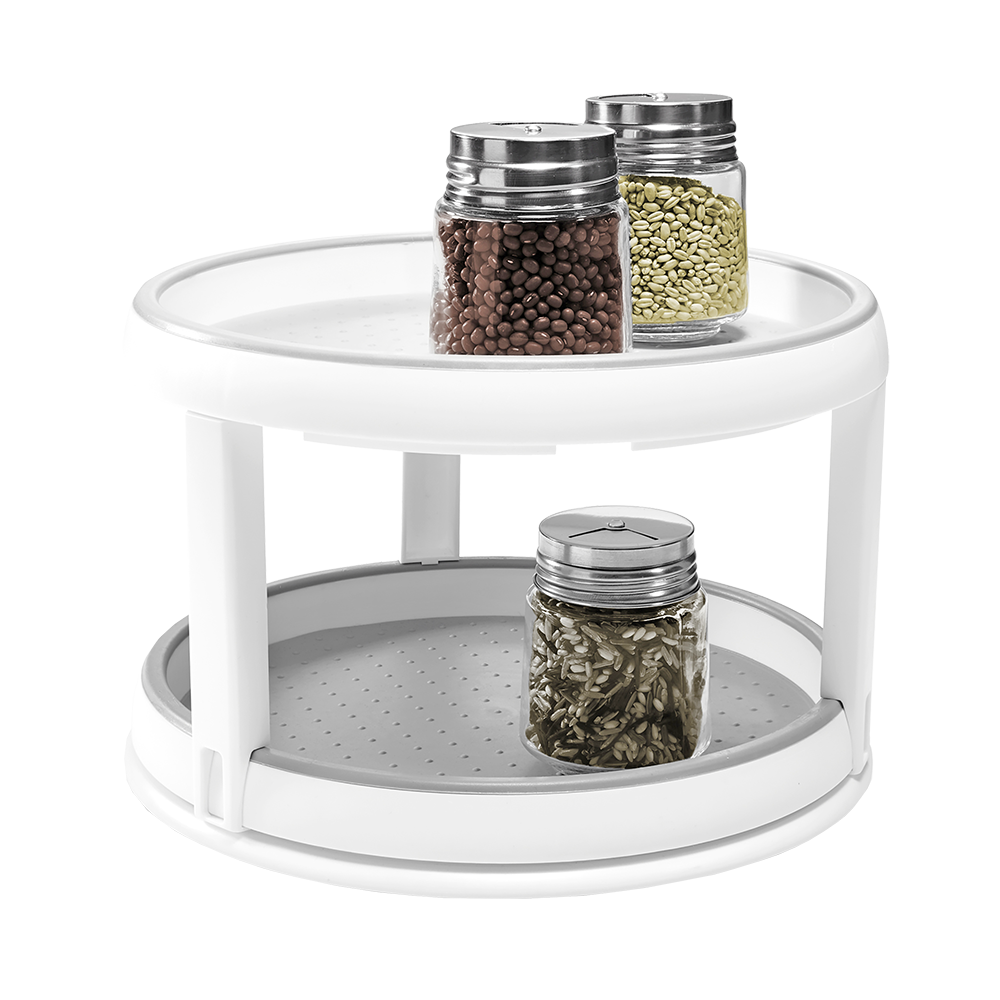 Madesmart Twin Turntable 26.4cm - White