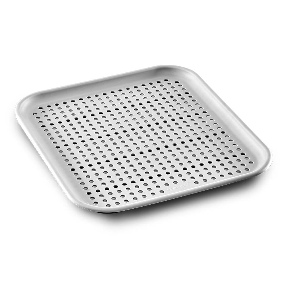 Madesmart Elevated Sink Mat 33 x 30.4cm - Grey