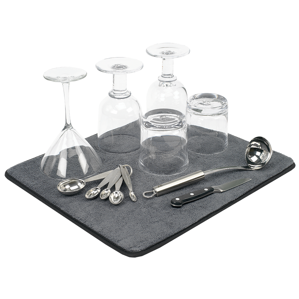 Madesmart Small Drying Mat 46 x 38cm - Grey