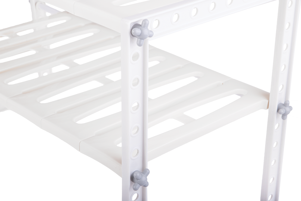 D.Line Expandable Under Sink Organiser - White