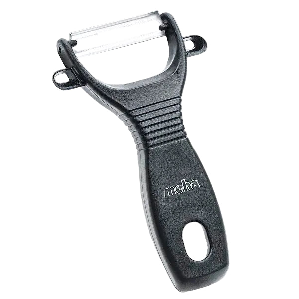 moHA! Pela Serrated Blade Peeler - Black