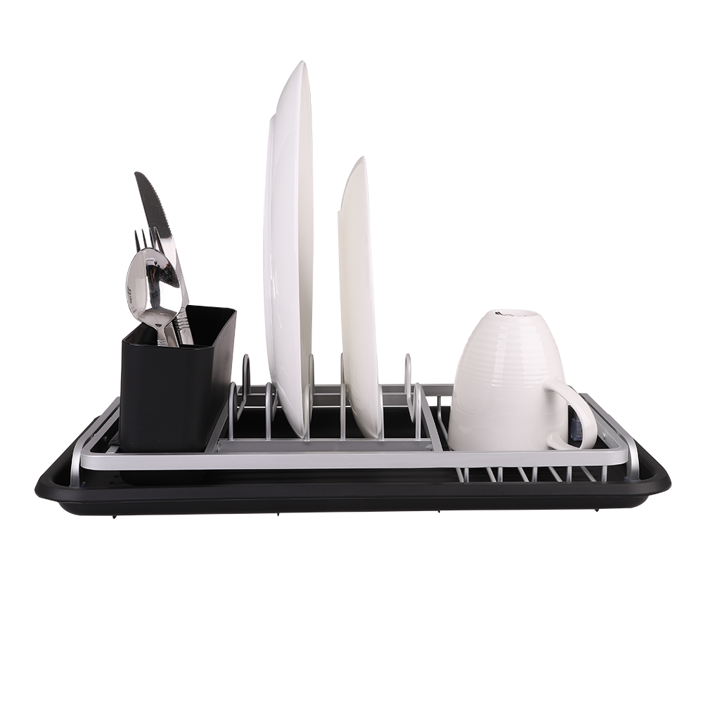 D.Line Aluminium Compact Dish Rack W/ Draining Board