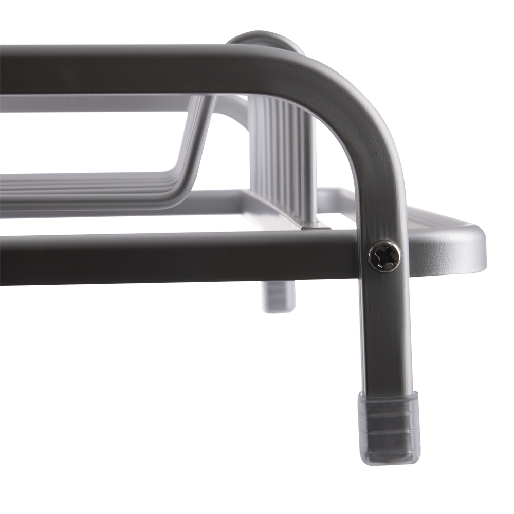 D.Line Aluminium 2-Tier Dish Rack W/ Draining Board