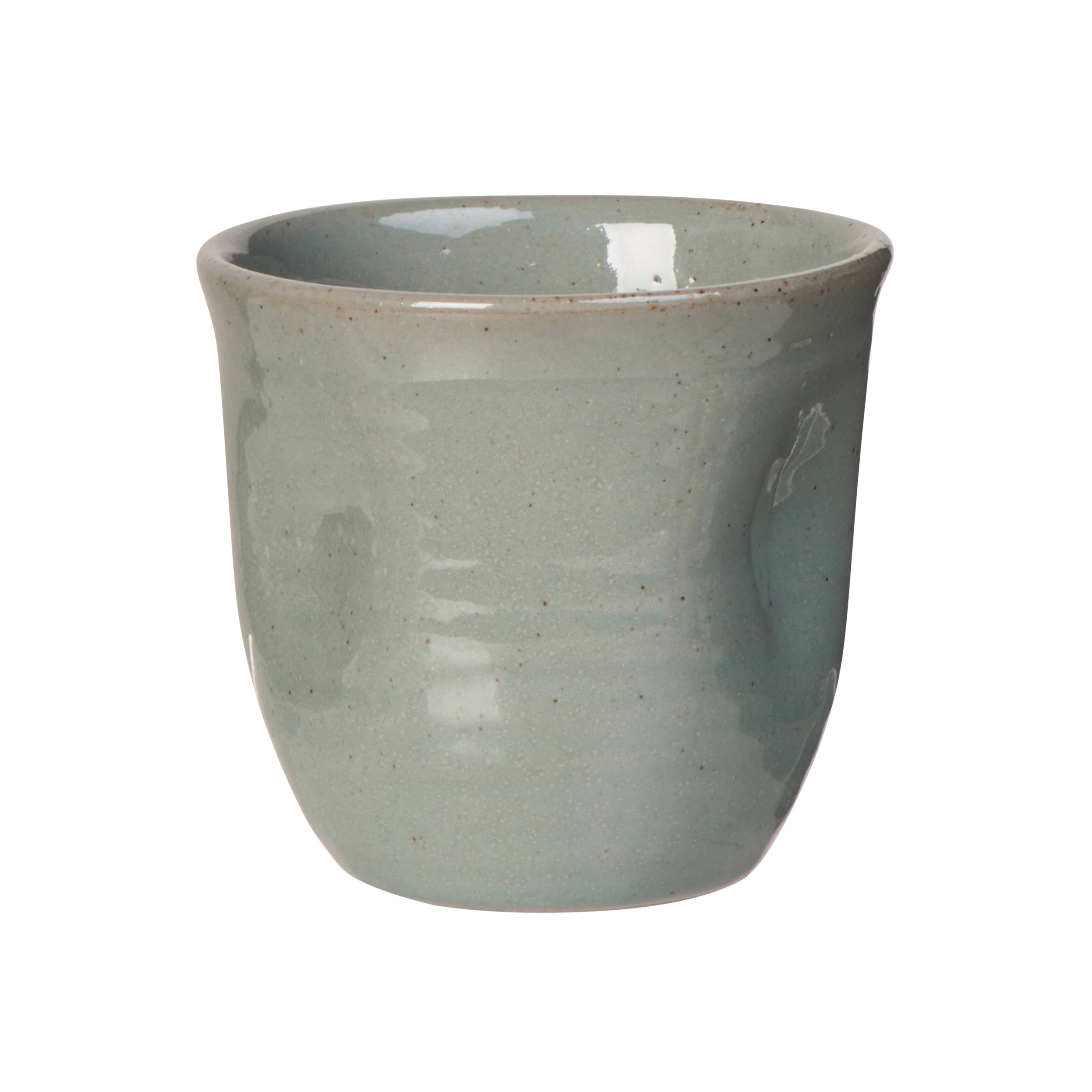 Leaf & Bean Cappuccino Cup Blue