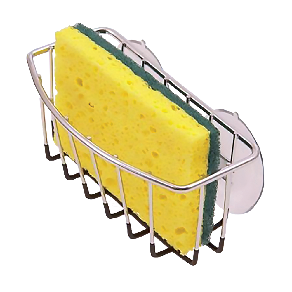 D.Line Sponge Caddy with Suction Cups – Black