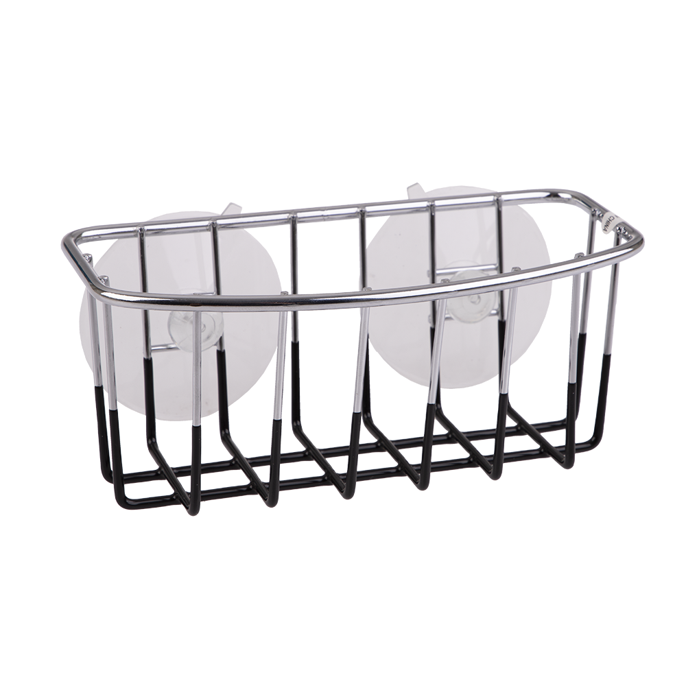 D.Line Sponge Caddy with Suction Cups – Black