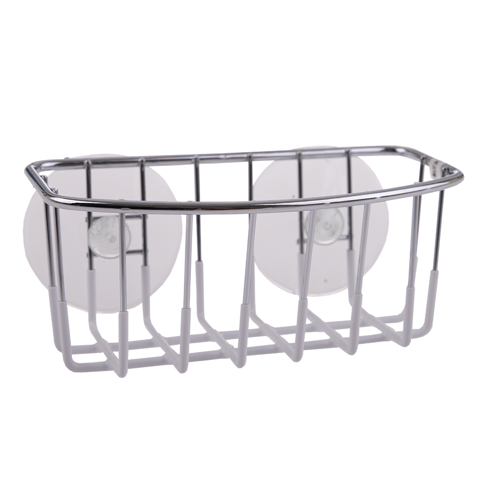 D.Line Sponge Caddy with Suction Cups – White