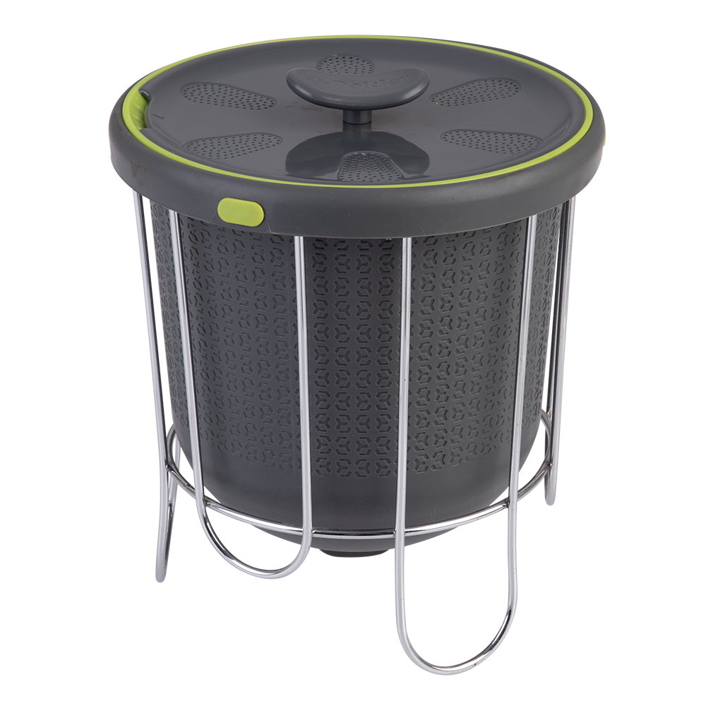 Polder Kitchen Composter 3.8L - Grey