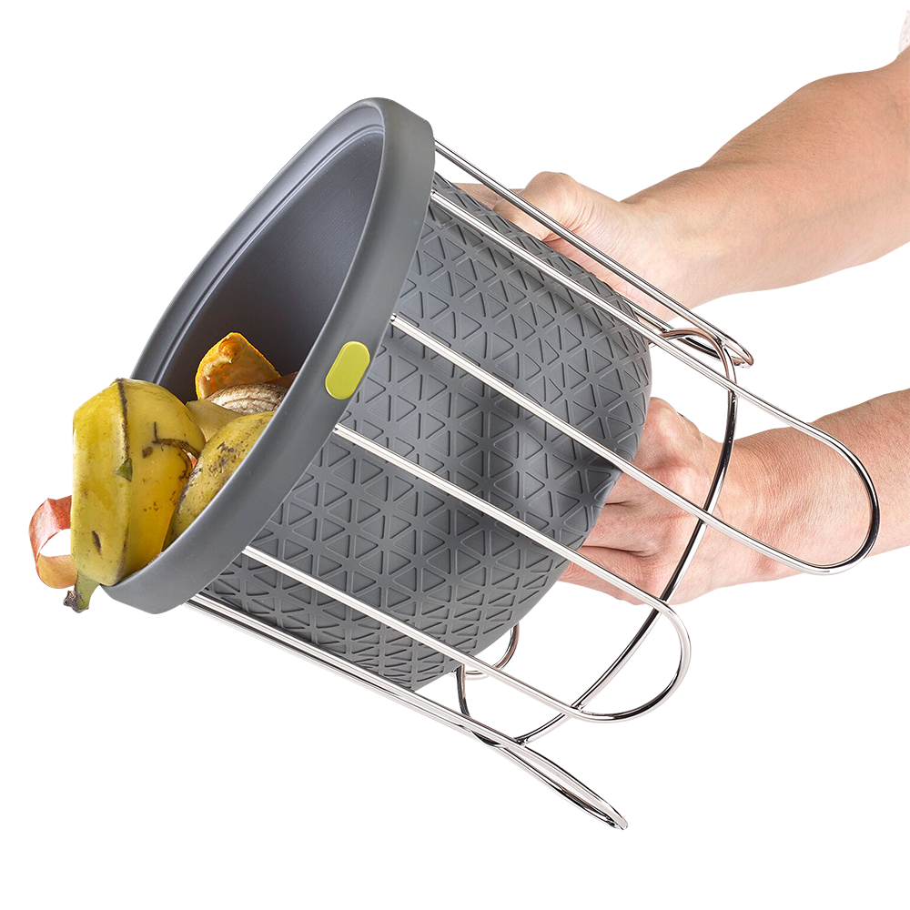 Polder Kitchen Composter 3.8L - Grey