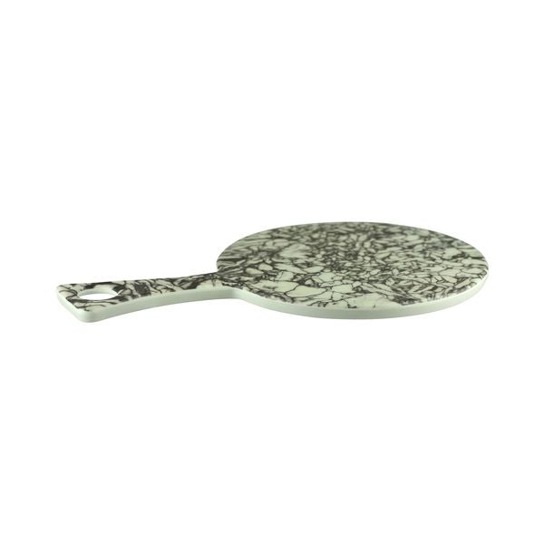 Cheforward Lapis Pinolith Round Paddle Board (393x248mm - Pinolith Agate)
