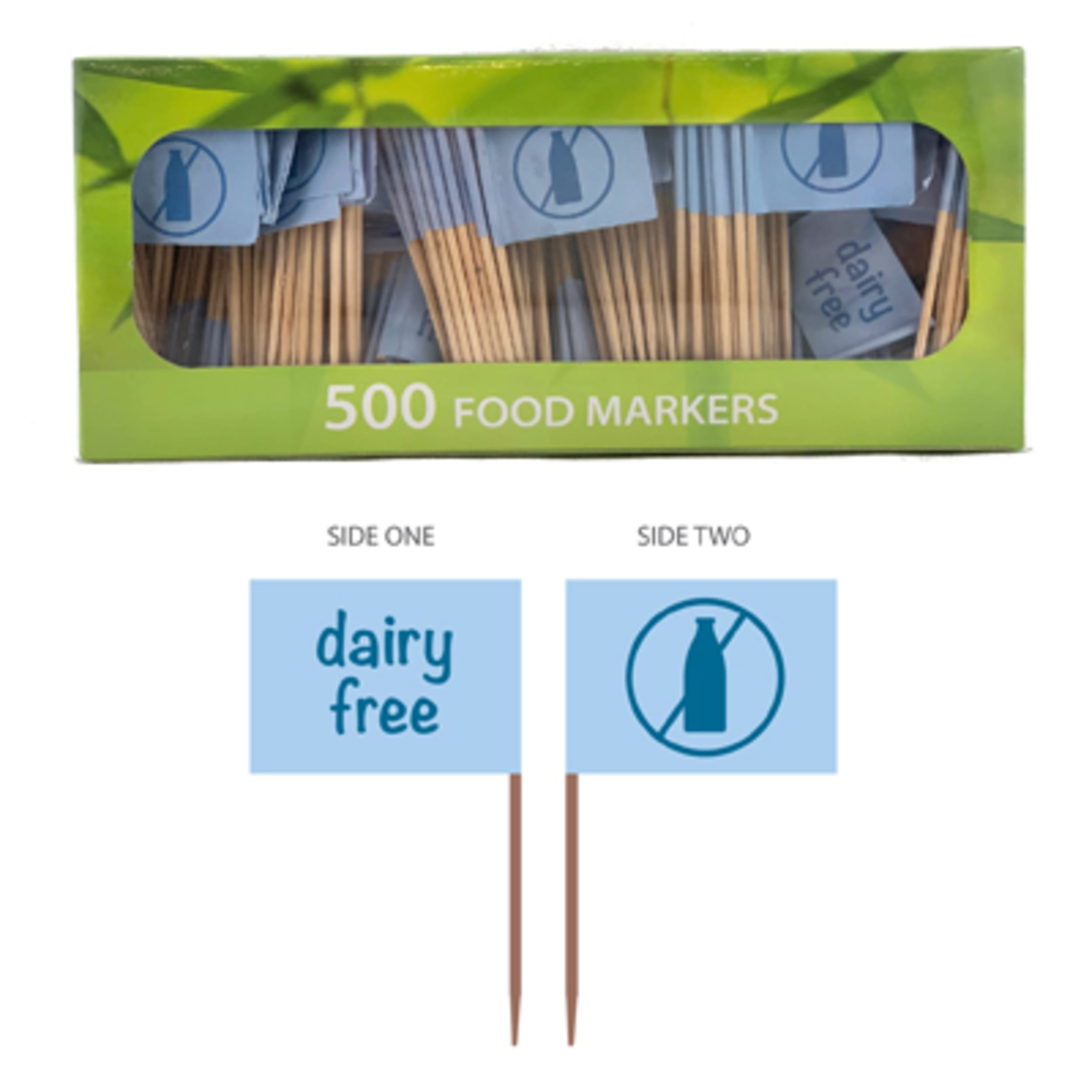 Catering Collection Food Markers "Dairy Free" (500 Pack)