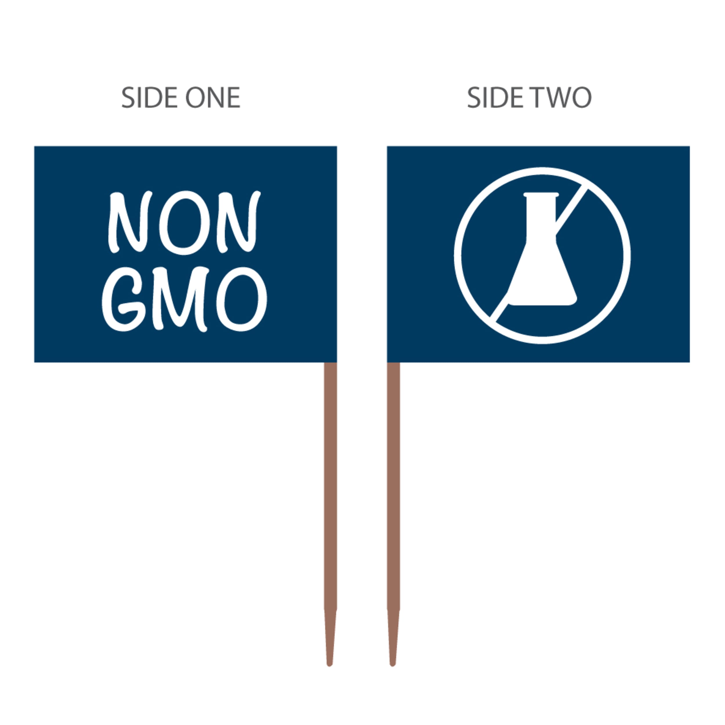 Catering Collection Food Markers "Non Gmo" (500 Pack)