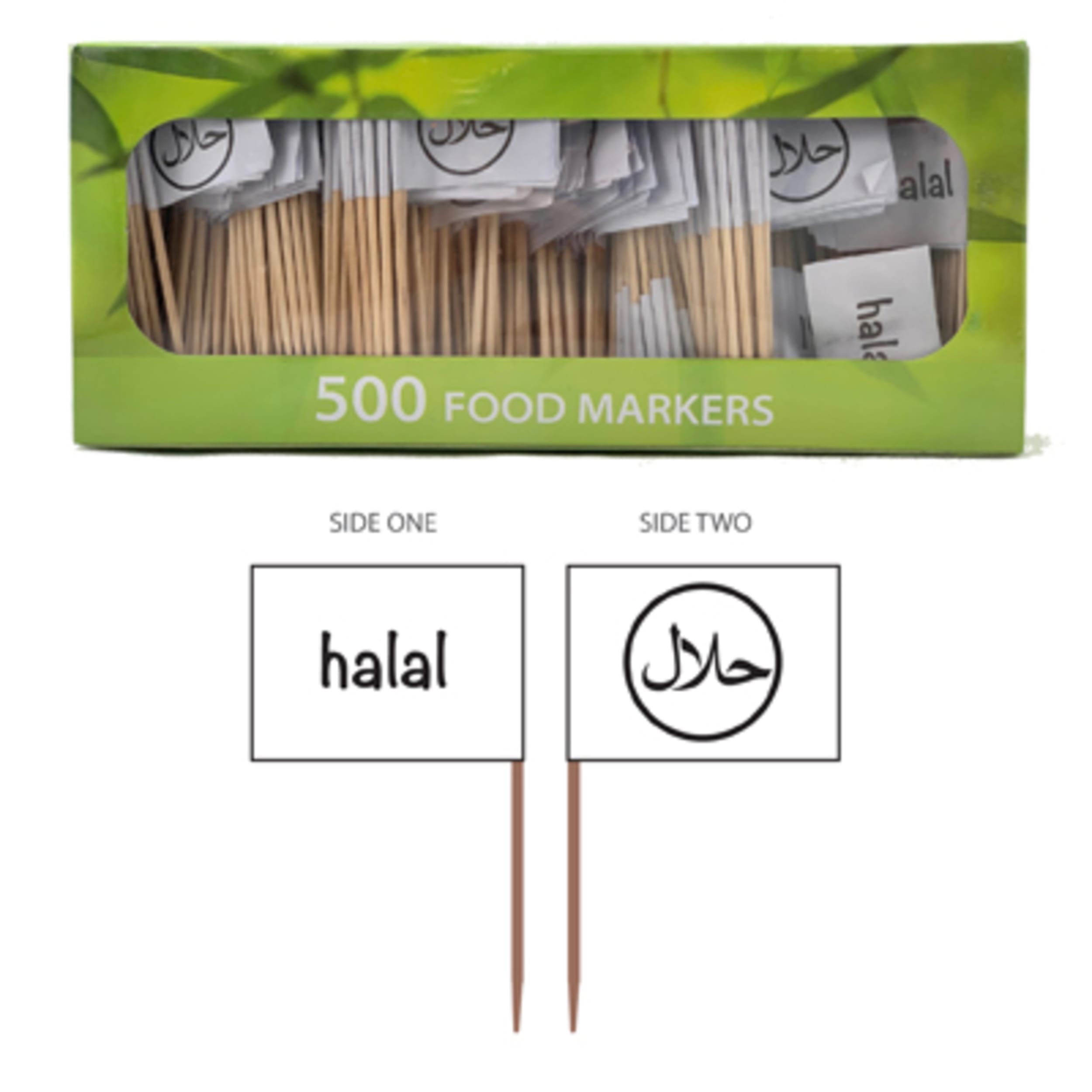 Catering Collection Food Markers "Halal" (500 Pack)
