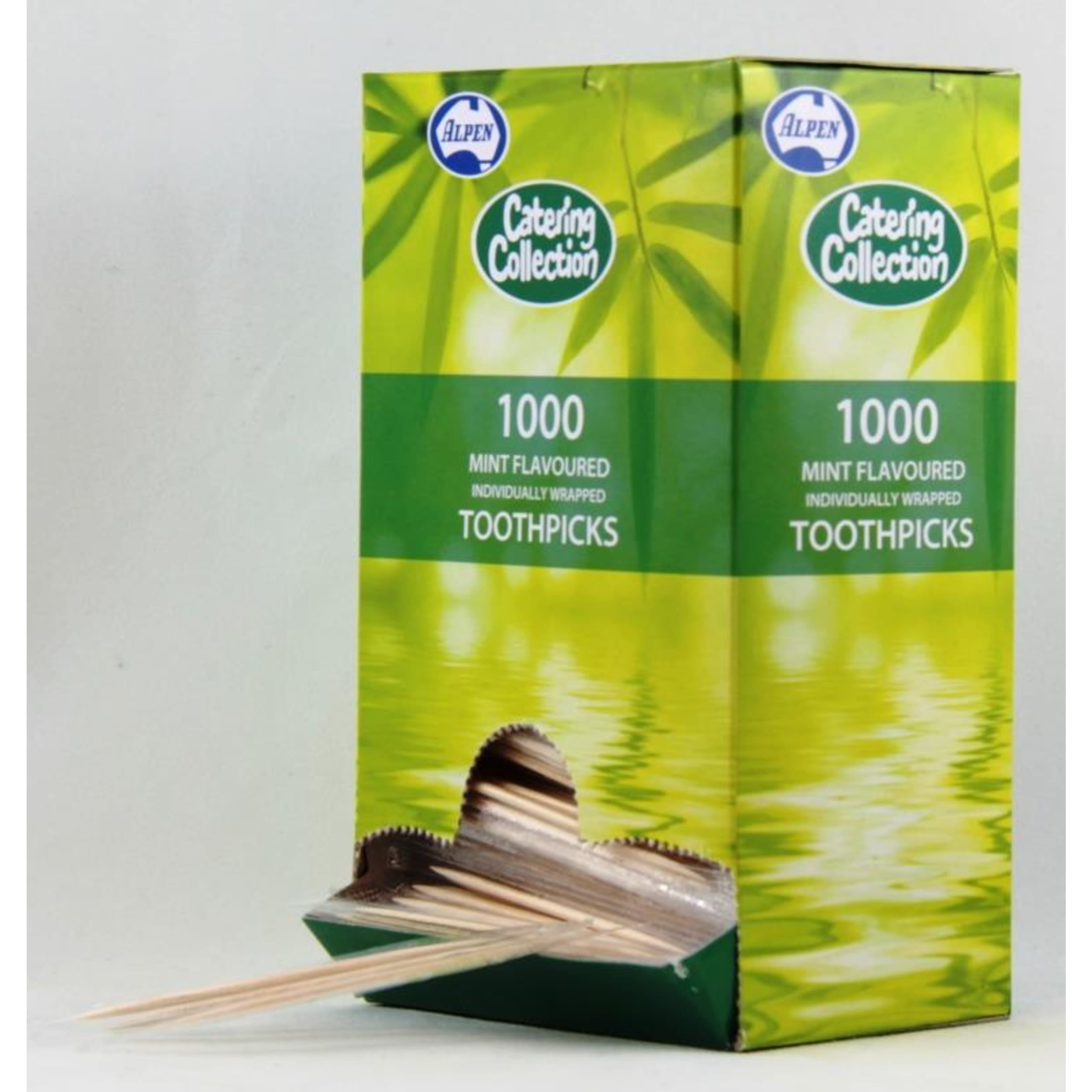 Catering Collection Toothpick Mint Individually Cello Wrapped (1000 Pack)