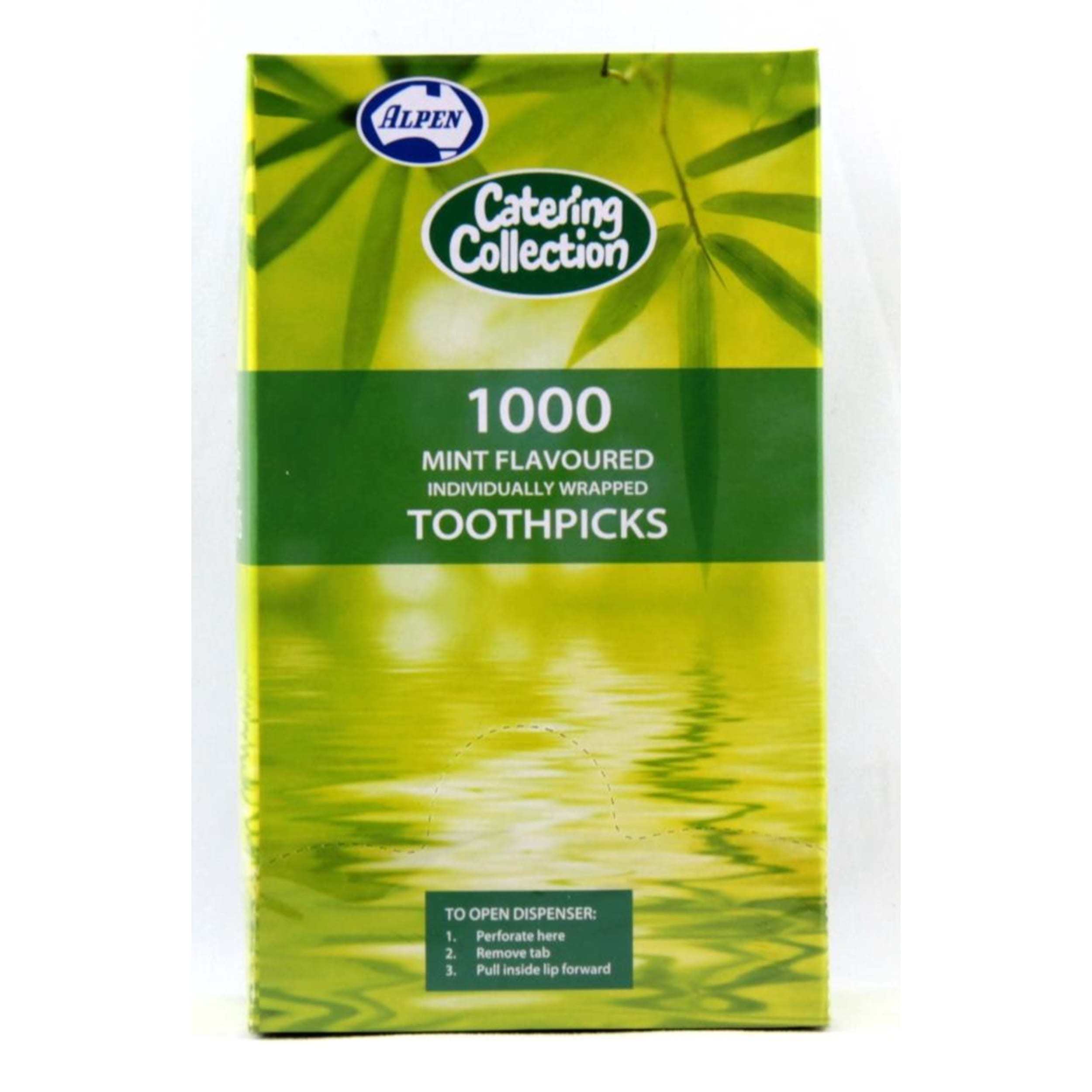 Catering Collection Toothpick Mint Individually Cello Wrapped (1000 Pack)
