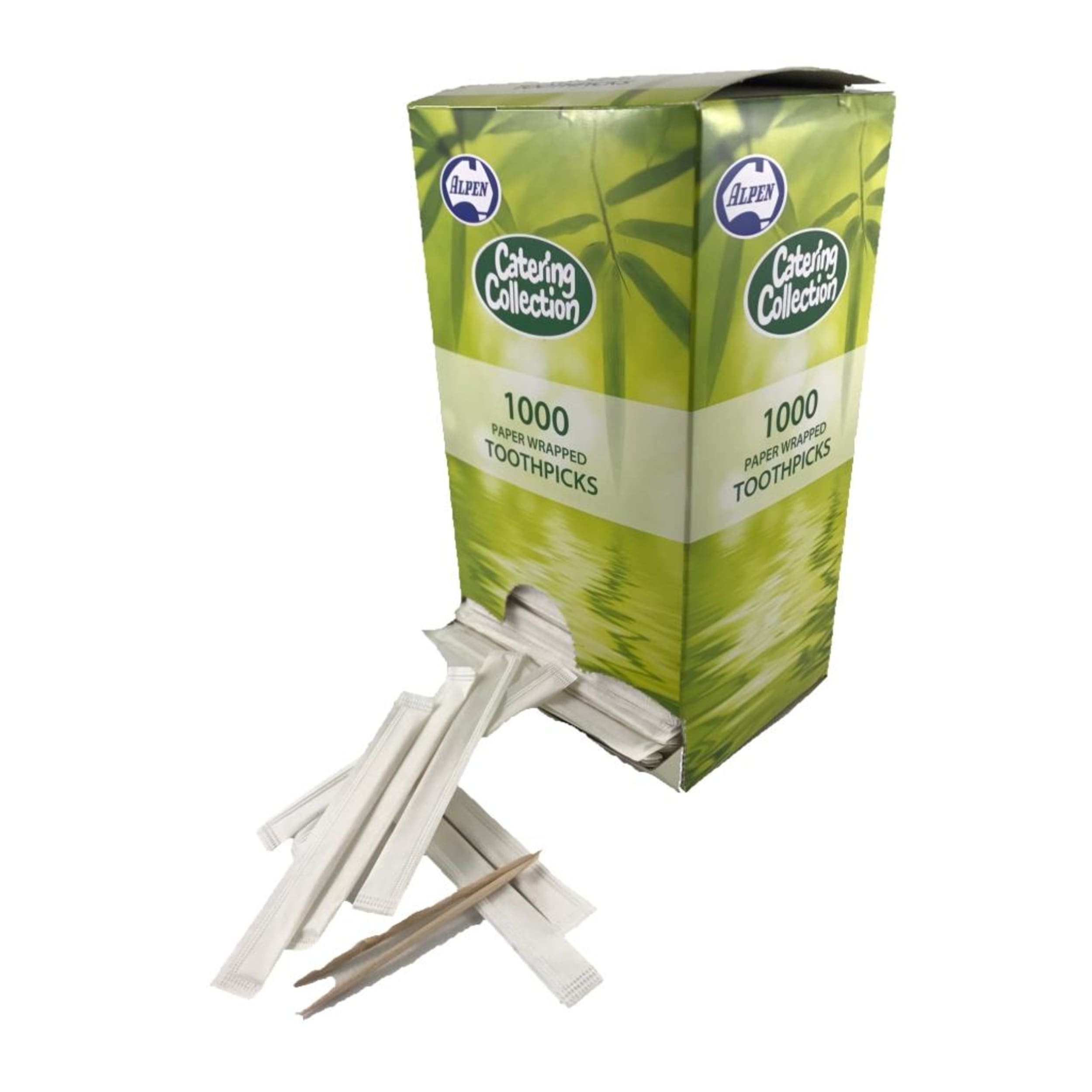 Catering Collection Toothpick Individually Paper Wrapped (1000 Pack)