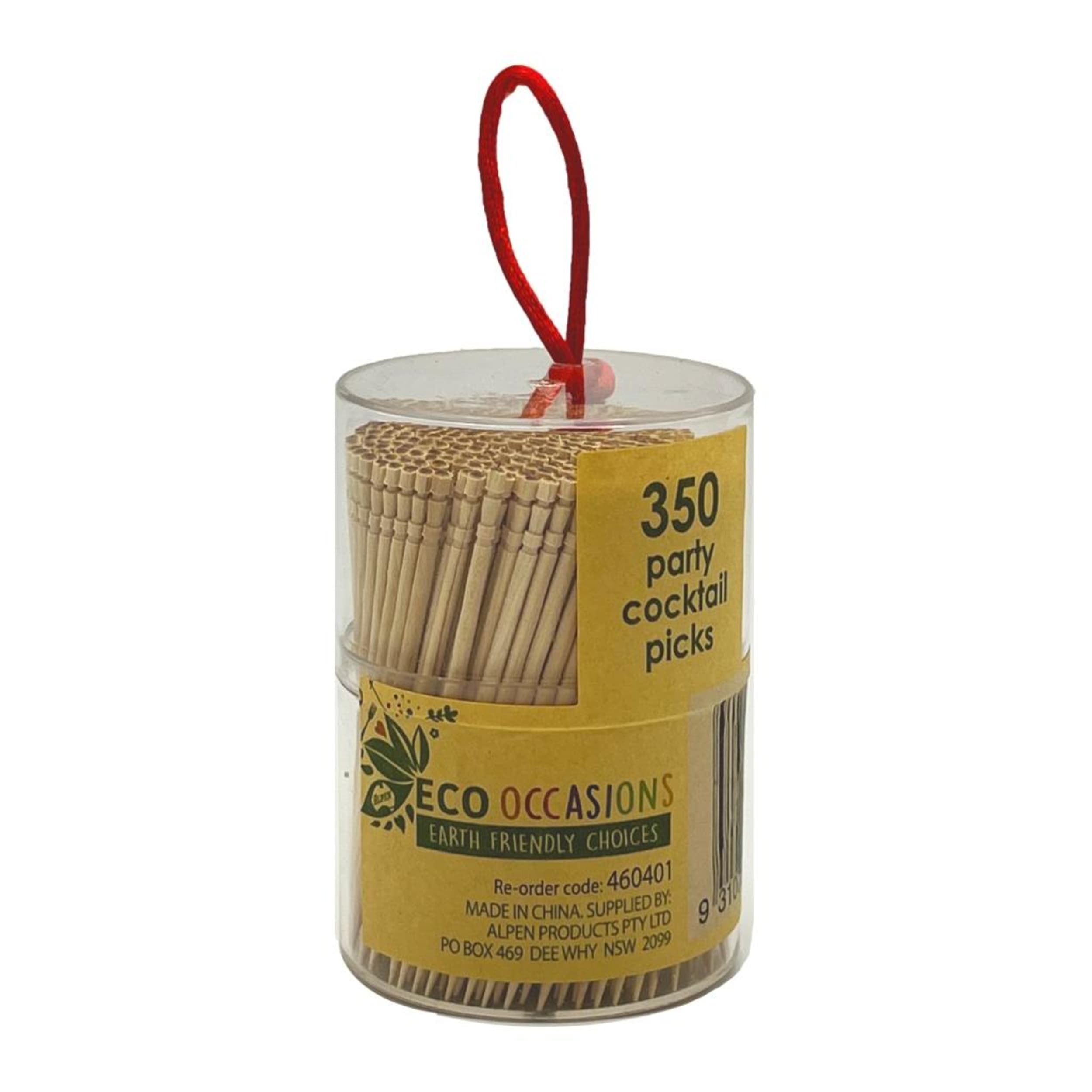 Catering Collection Toothpick Cocktail Single Pointed/Grooved top (350 Pack)